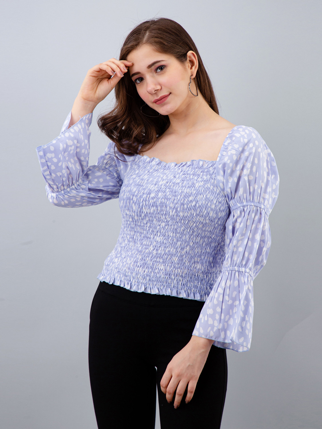 Image of Dressberry Casual Noodle Straps Striped Women Green Top