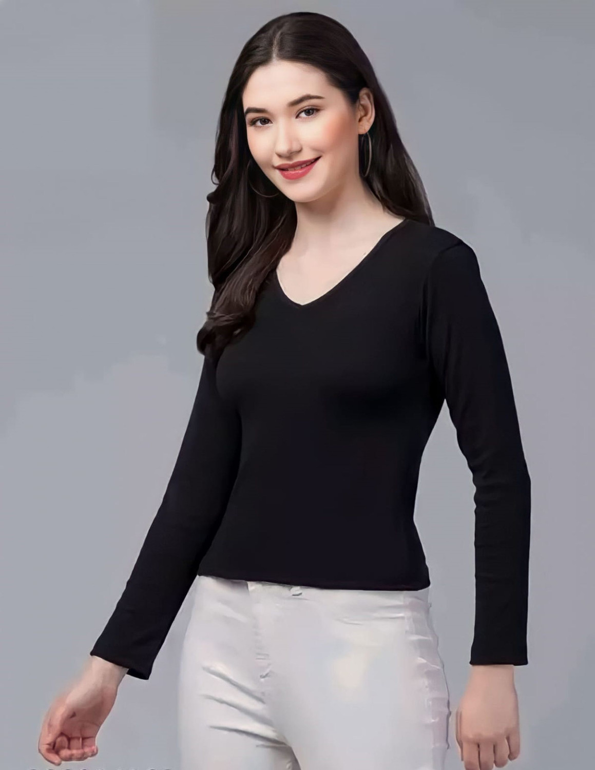 Image of Realglimpse Casual Regular Sleeves Printed Women Pink Top
