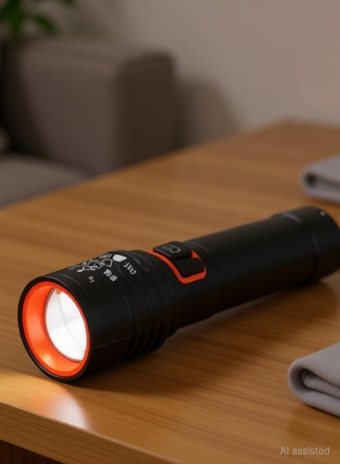 Image of VR Bright Lite HP-372-C0B-Multicolor-500W-129 Torch (Multicolor, 29 cm, Rechargeable)