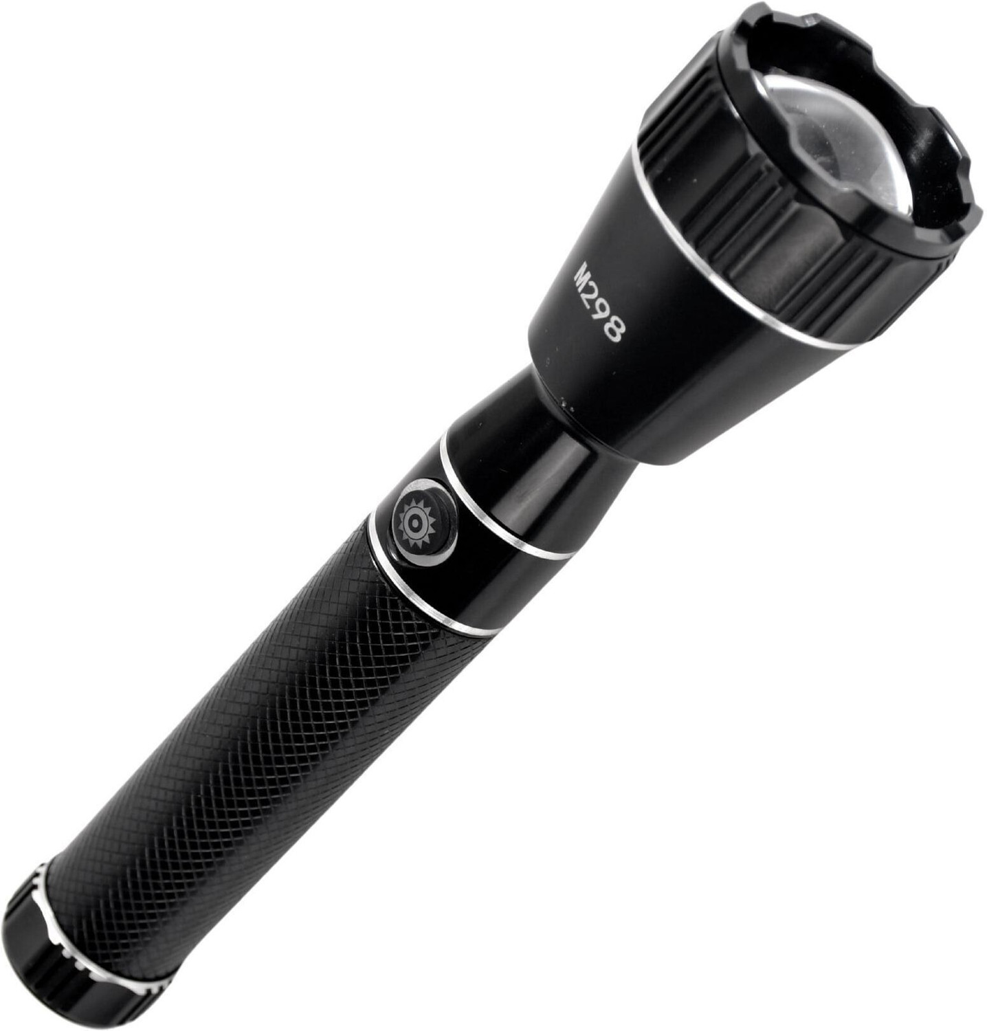 Image of MZ M101 (Rechargeable LED Headlamp) USB Charging 2800mAh battery Waterproof MIZUN Torch (Black, 7.2 cm, Rechargeable)
