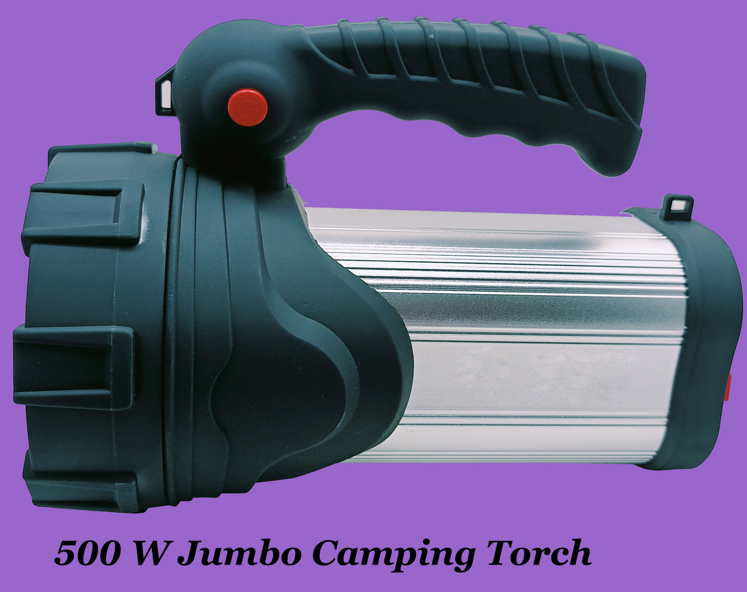 Image of MNT Sales 3 Km Long Range Torch With 200 W Bright LED ,3 Modes With Jumbo & Aluminium Body 10 hrs Torch Emergency Light (Multicolor)