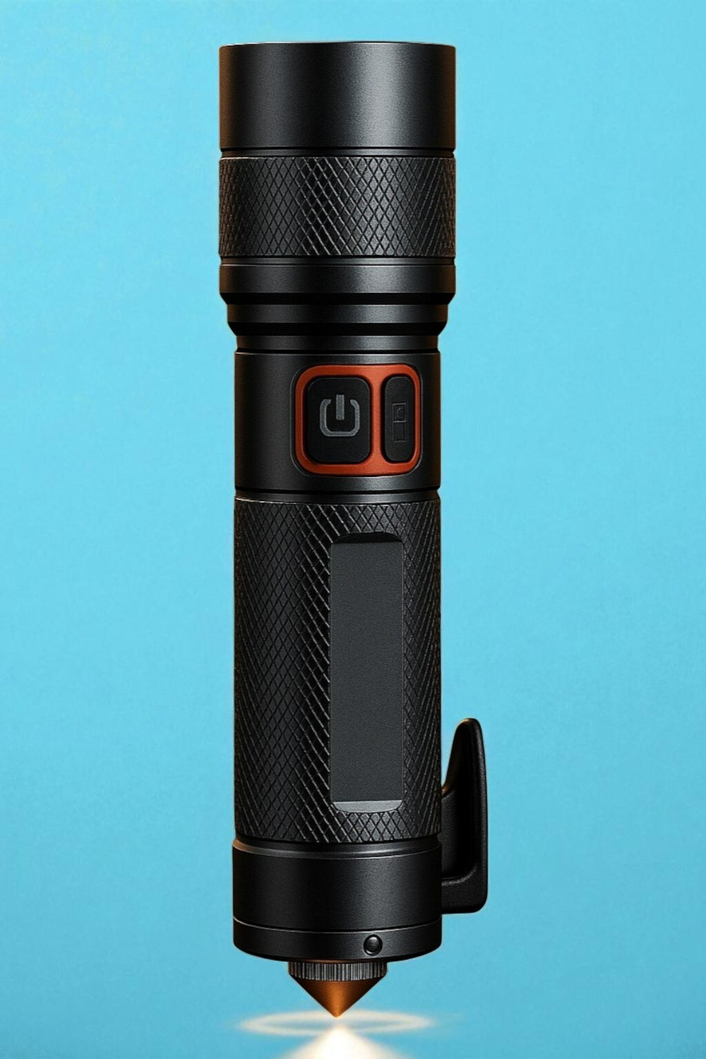 Image of Sagaft A263 Super Bright LED Torch | Portable Flashlight for Camping & Hiking Torch (Multicolor, 11 cm, Rechargeable)
