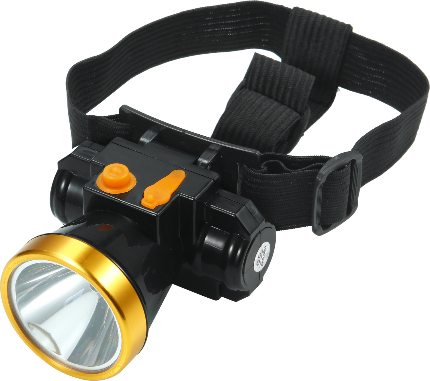 Image of MZ M101 (Rechargeable LED Headlamp) USB Charging 2800mAh battery Waterproof MIZUN Torch (Black, 7.2 cm, Rechargeable)