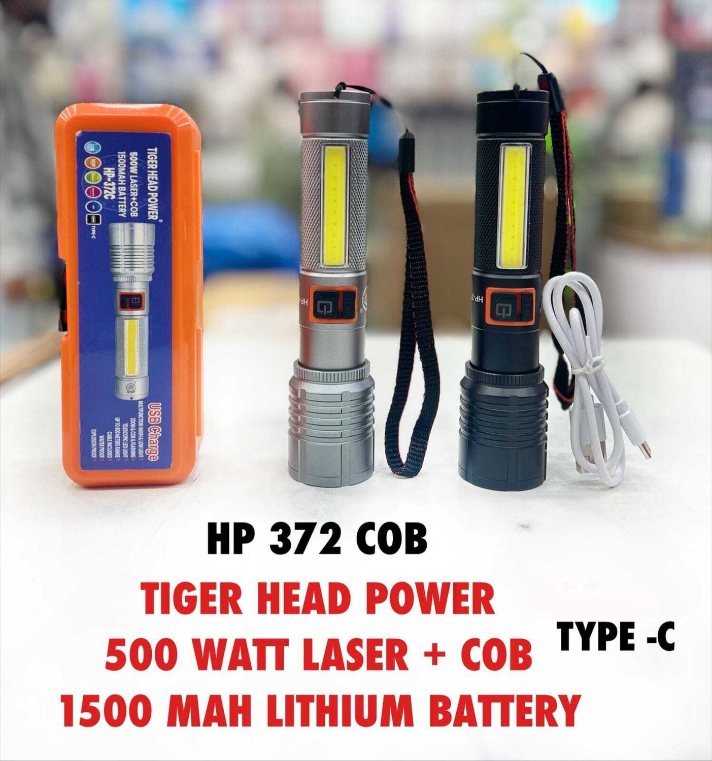 Image of VR Bright Lite HP-372-C0B-Multicolor-500W-129 Torch (Multicolor, 29 cm, Rechargeable)