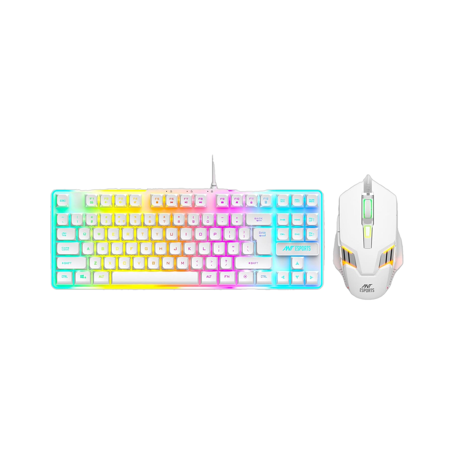 Ant Esports MK710 V2 Combo Set (White) - Image 1