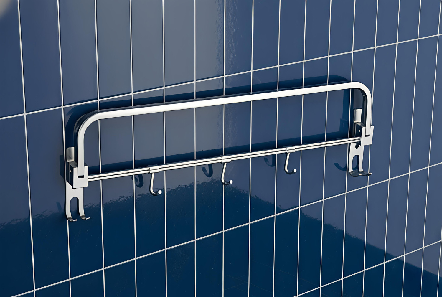 Image of RODEXABATH 24 INCH 304 GRAD TOWEL ROD SILVER Towel Holder (Stainless Steel)