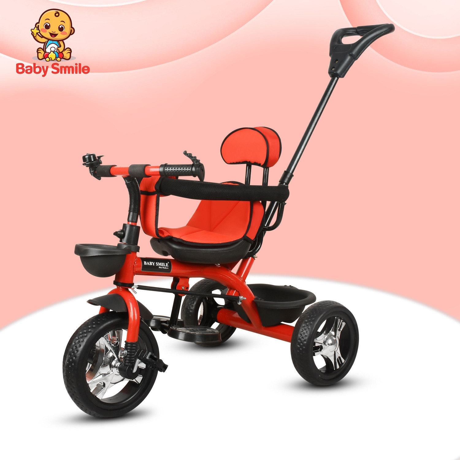 Image of Miss & Chief Java Pedal Tricycle for kids Tricycle (Black)