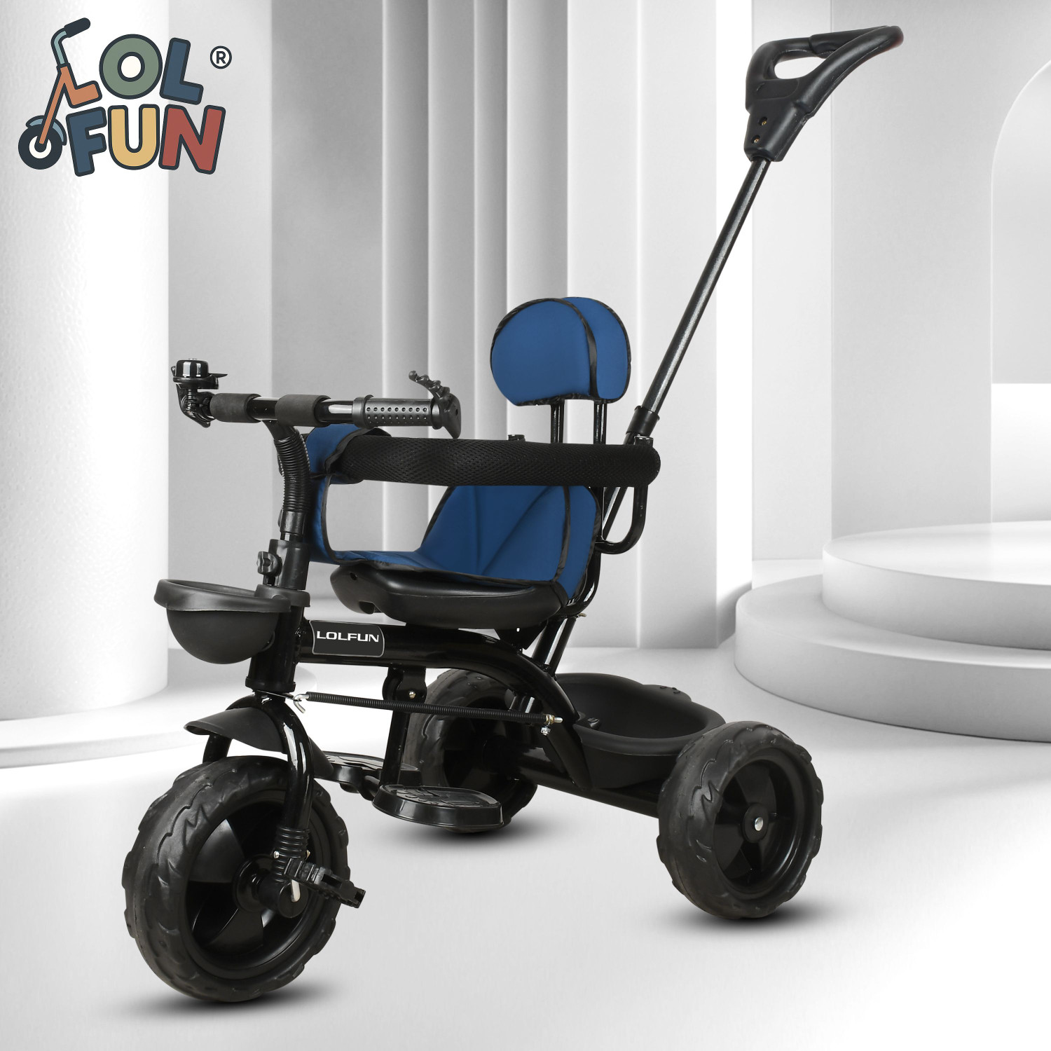 Image of Miss & Chief Java Pedal Tricycle for kids Tricycle (Black)