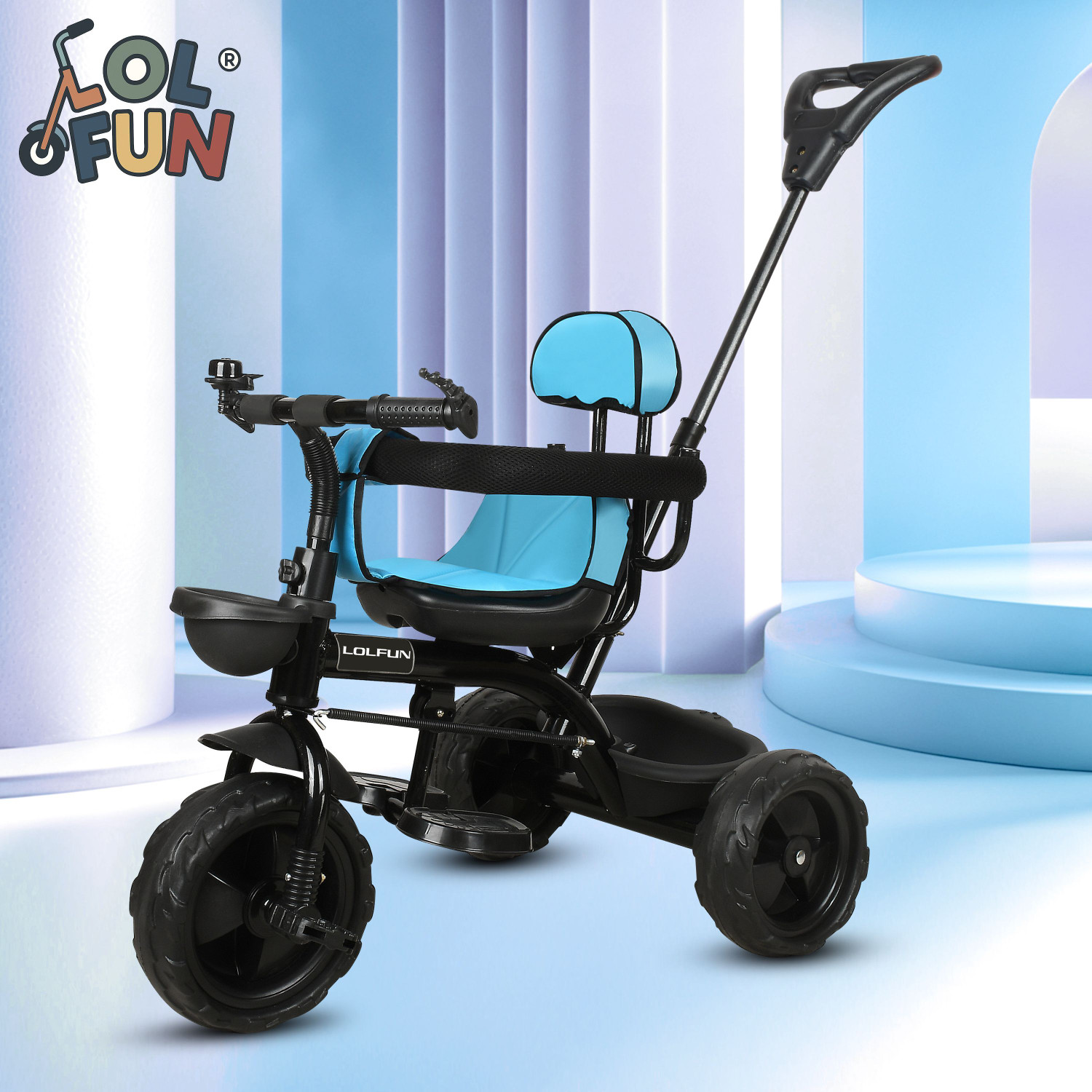 Image of Miss & Chief Java Pedal Tricycle for kids Tricycle (Black)