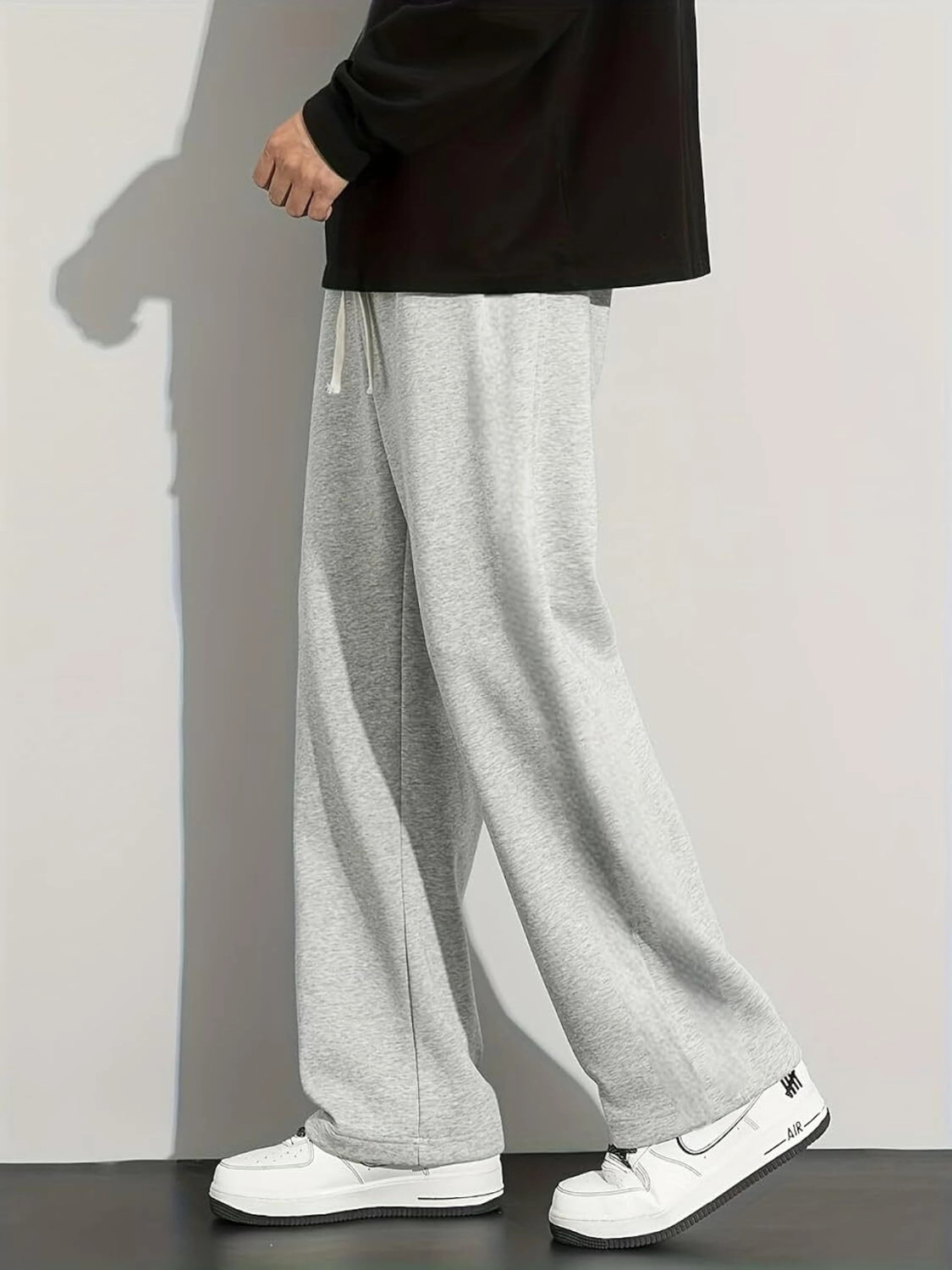 Image of Laitinen Men Printed Black Track Pants
