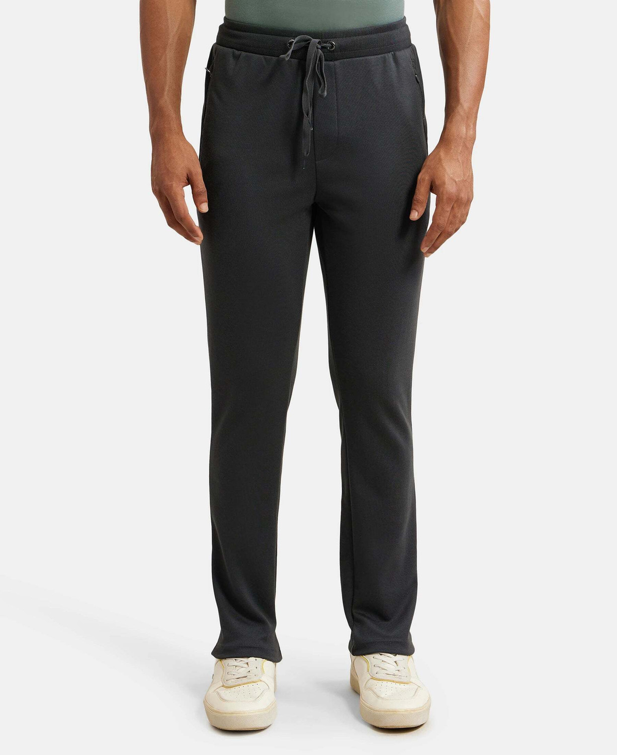 Image of PUMA EVOSTRIPE Core Pants Men Striped Blue Track Pants