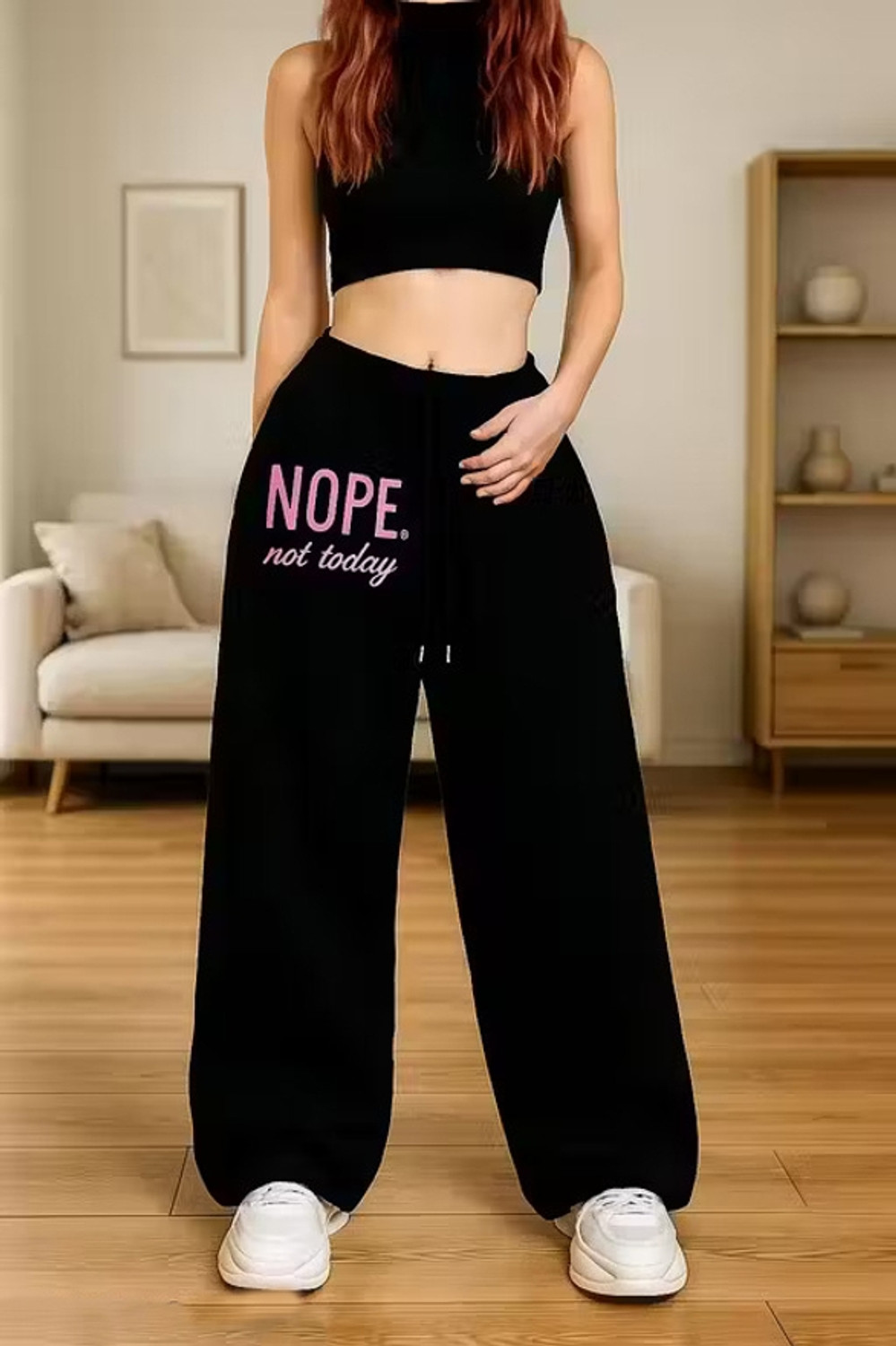 Image of KOTTY Women Solid Dark Green Track Pants