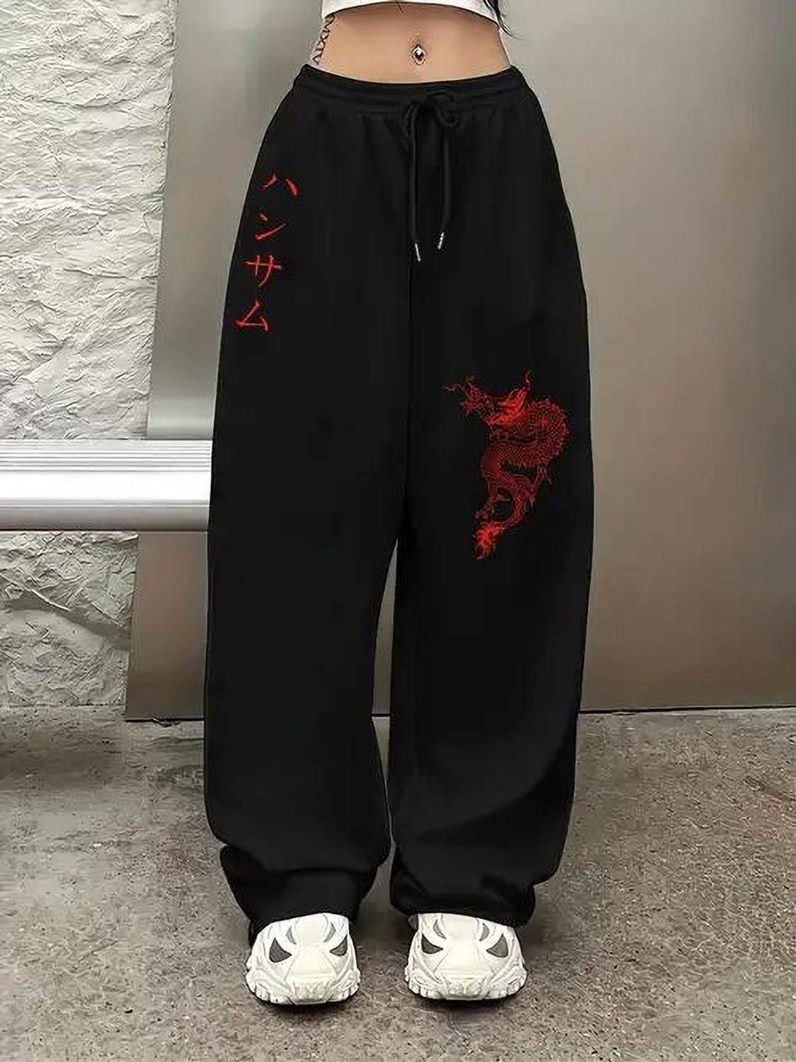 Image of Pronk Men & Women Striped Beige Track Pants