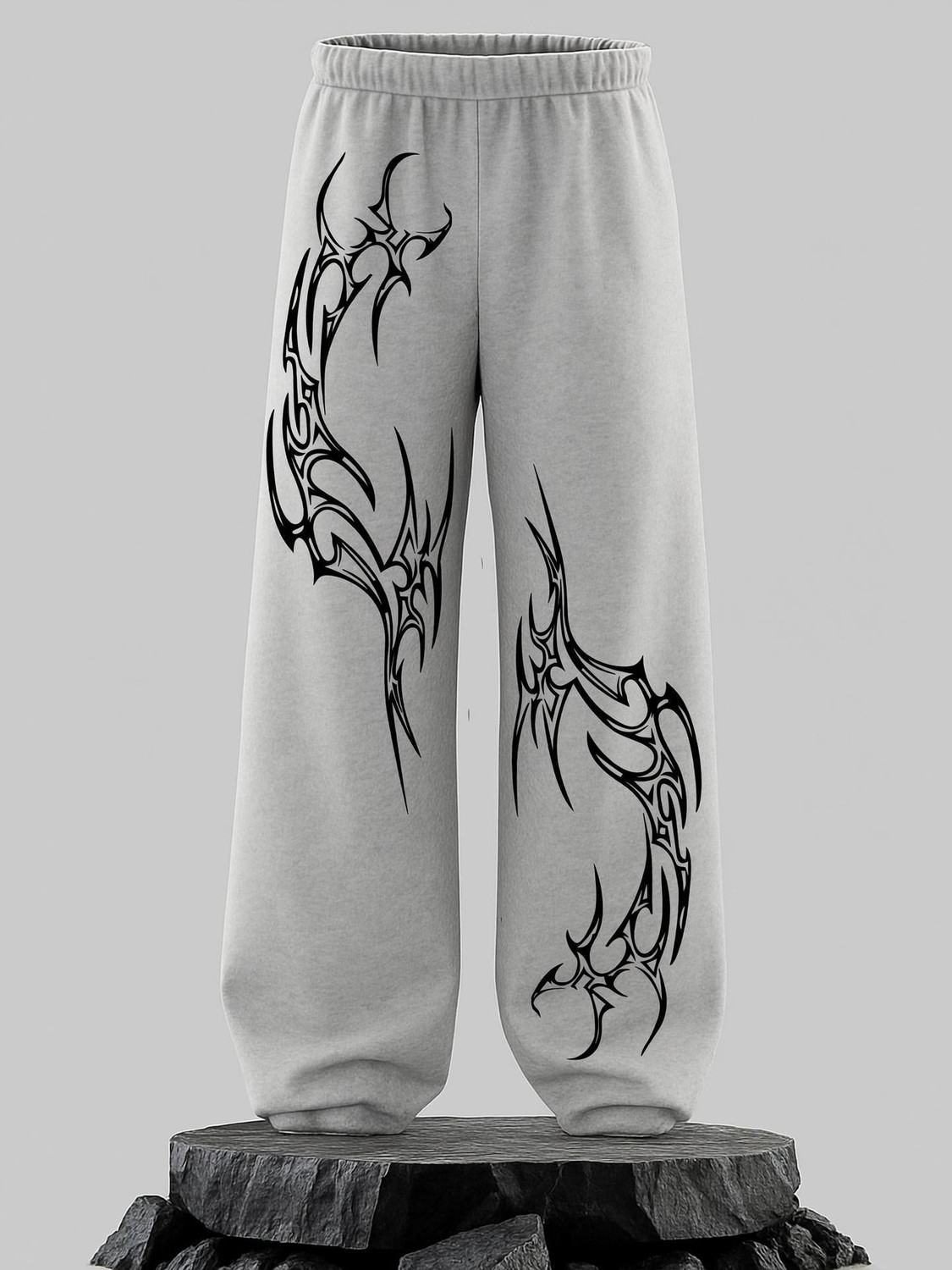 Genrexity Men Grey Track Pants - Image 3