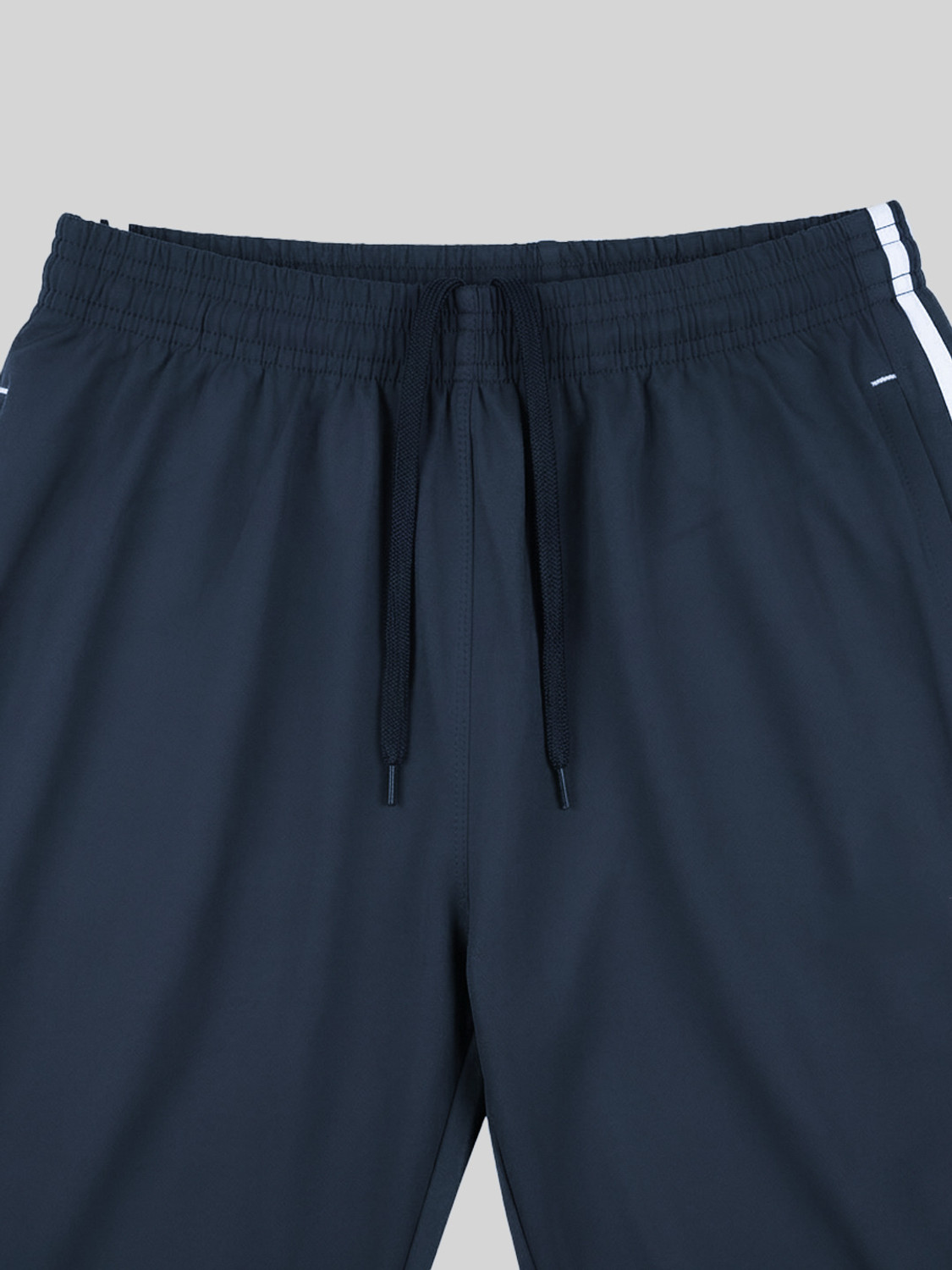 Image of Rathai Men Striped Dark Blue Track Pants