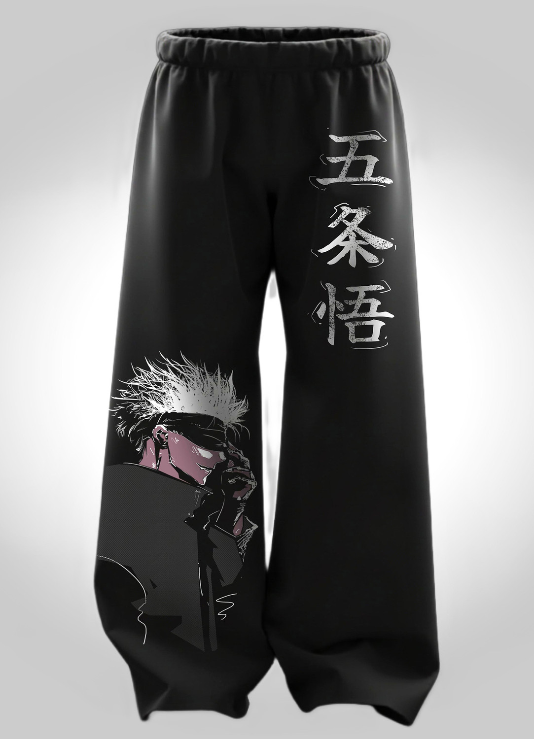 Image of RASKELYBAX Men Printed Black Track Pants