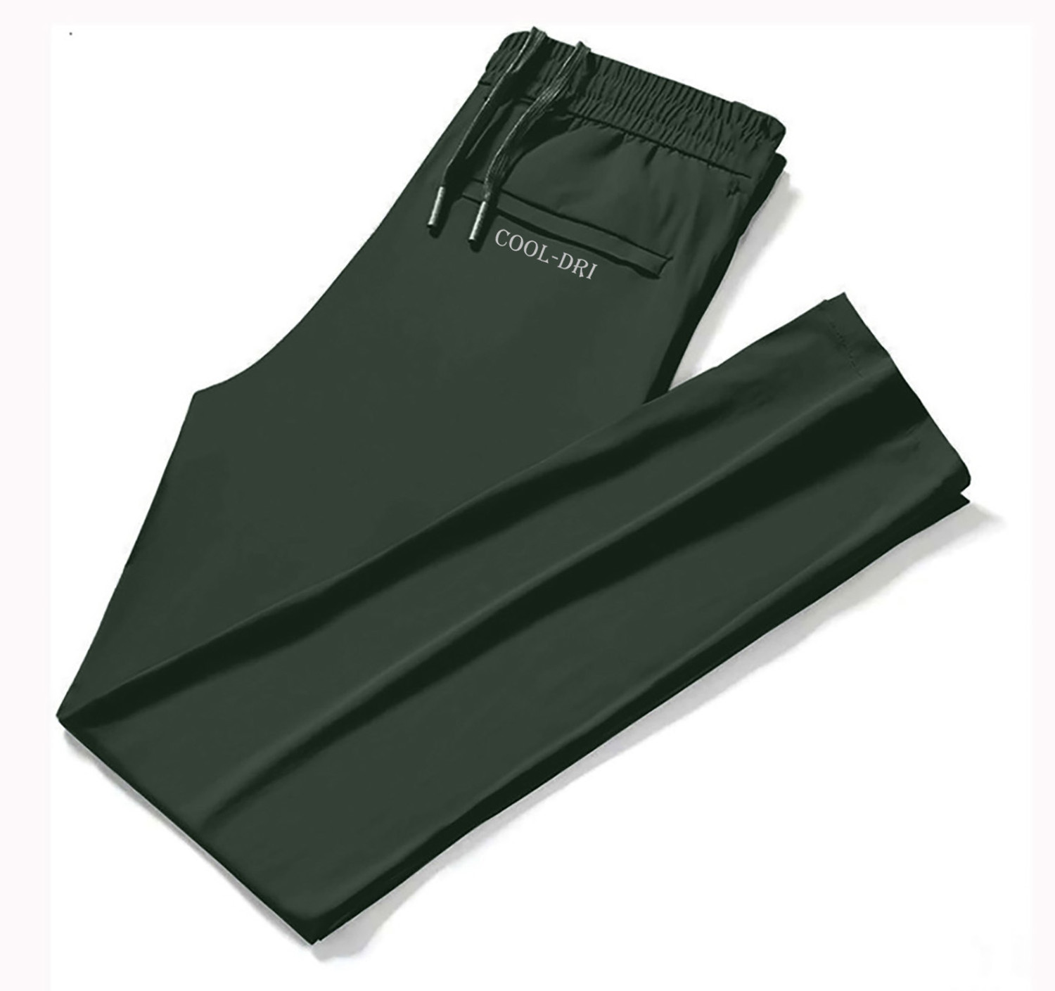 TAXLIA Printed Olive Track Pants - Image 1