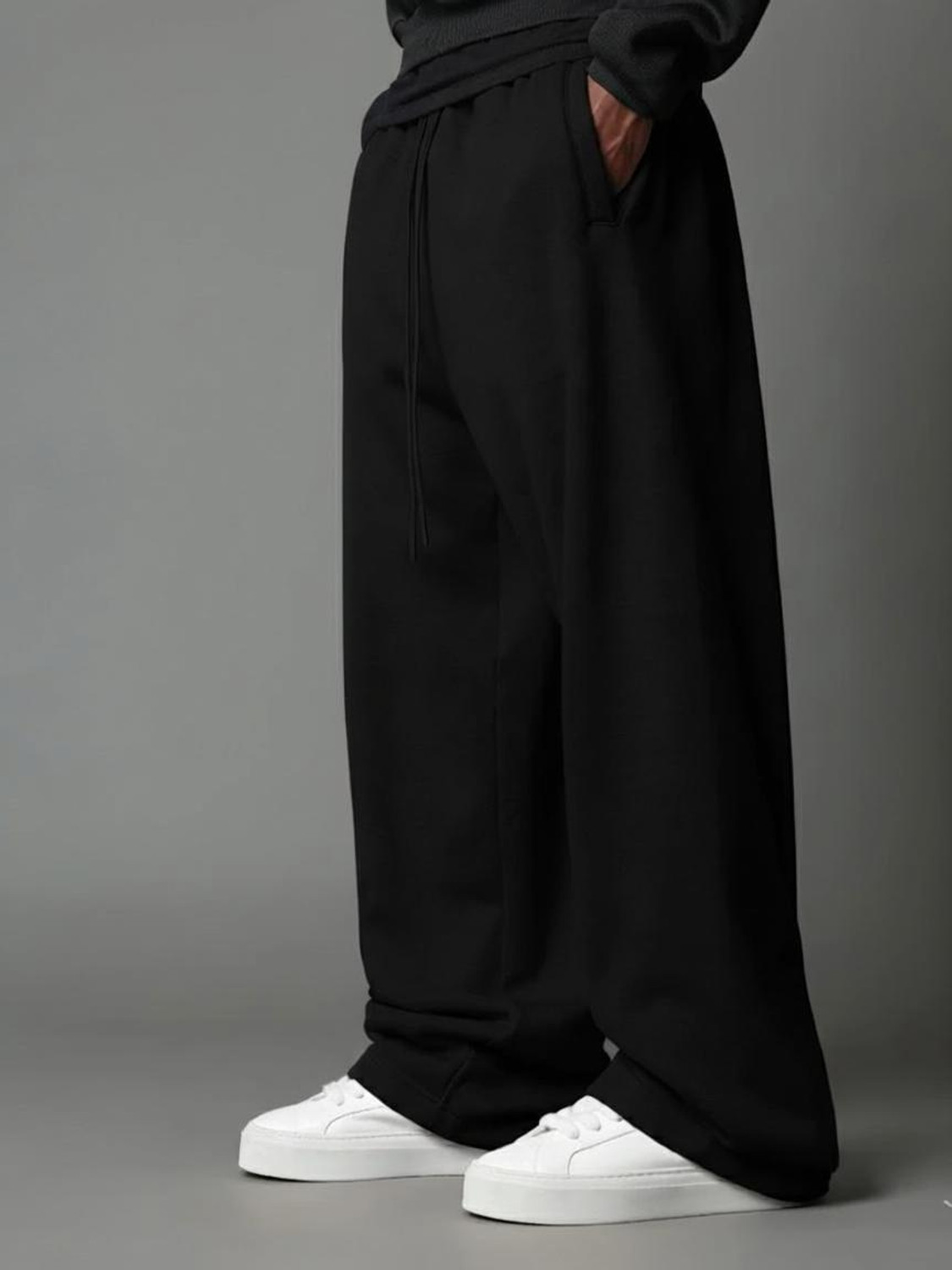 Laitinen Men Black Track Pants - Image 6