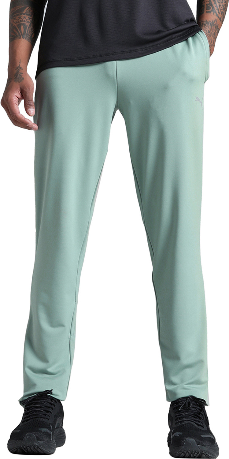 Image of PUMA Men Solid Grey Track Pants