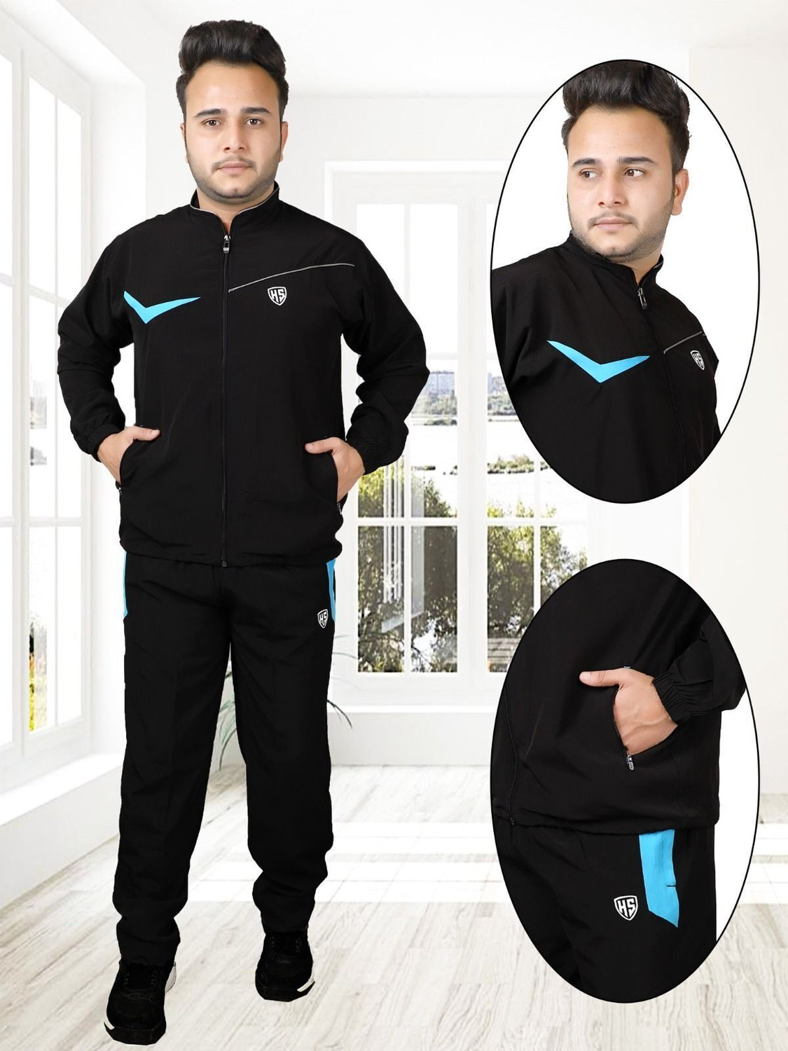 Image of Tempest Colorblock Men Track Suit