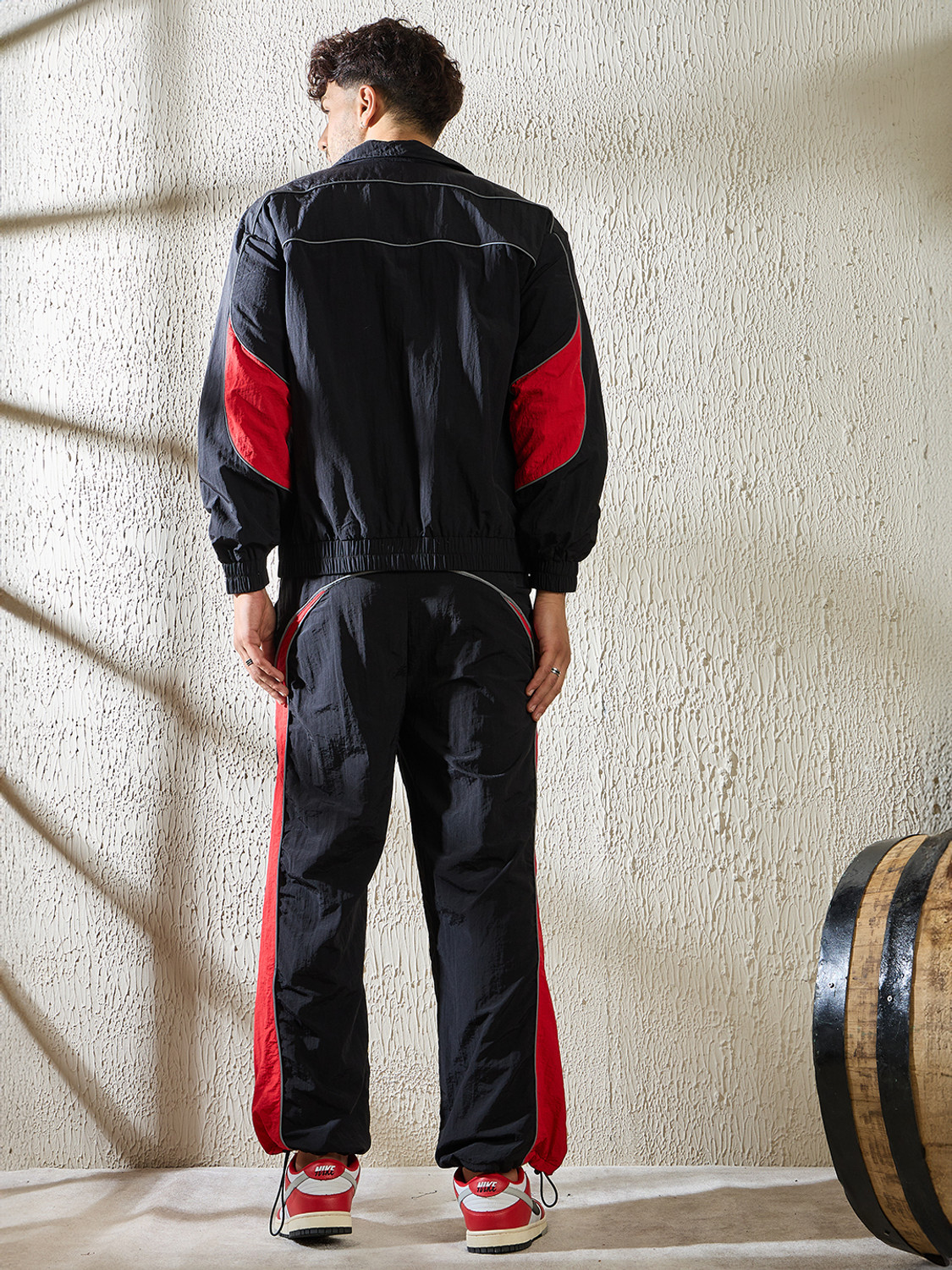 Image of FUGAZEE Self Design Men Track Suit