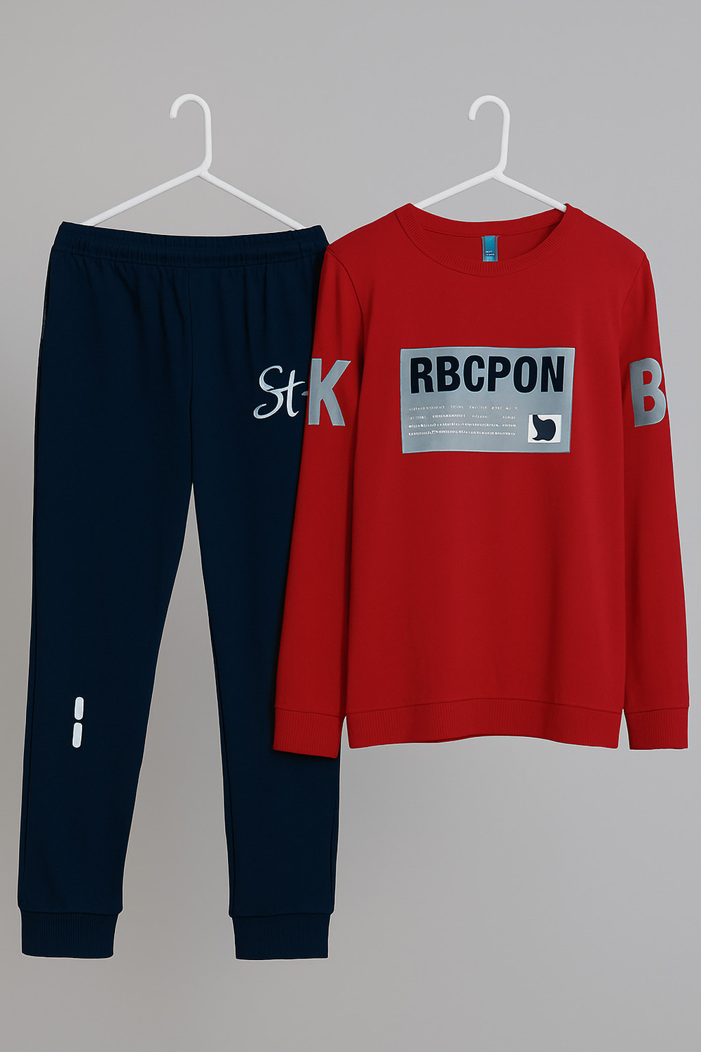 Image of FUGAZEE Self Design Men Track Suit