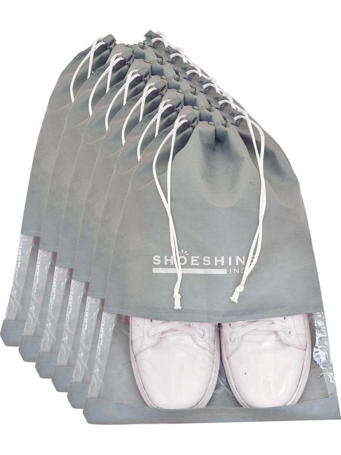SHOESHINE Shoe Pouch Gray - Image 5