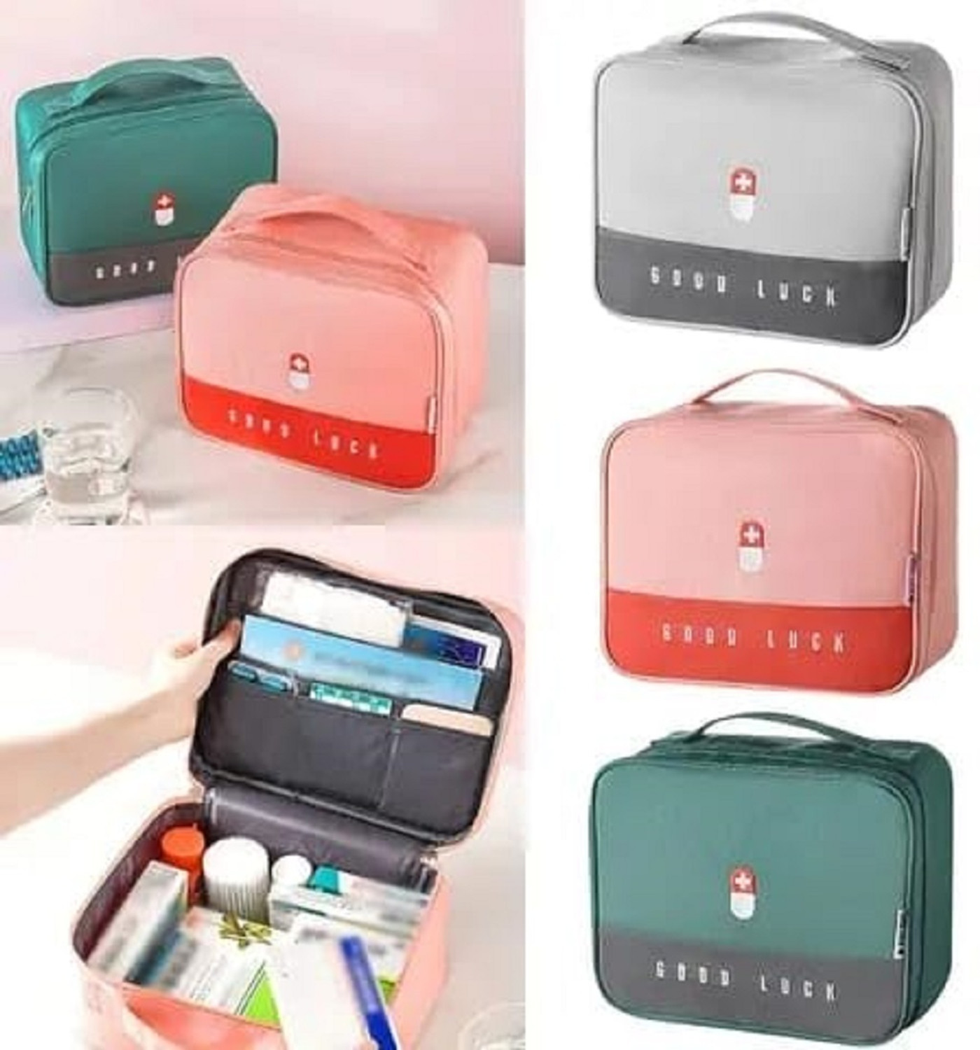 Image of K.B.SALES Hanging Make Up Bag Cosmetic Pouch Shaving Grooming Dopp Kit Travel Toiletry Kit (Multicolor)