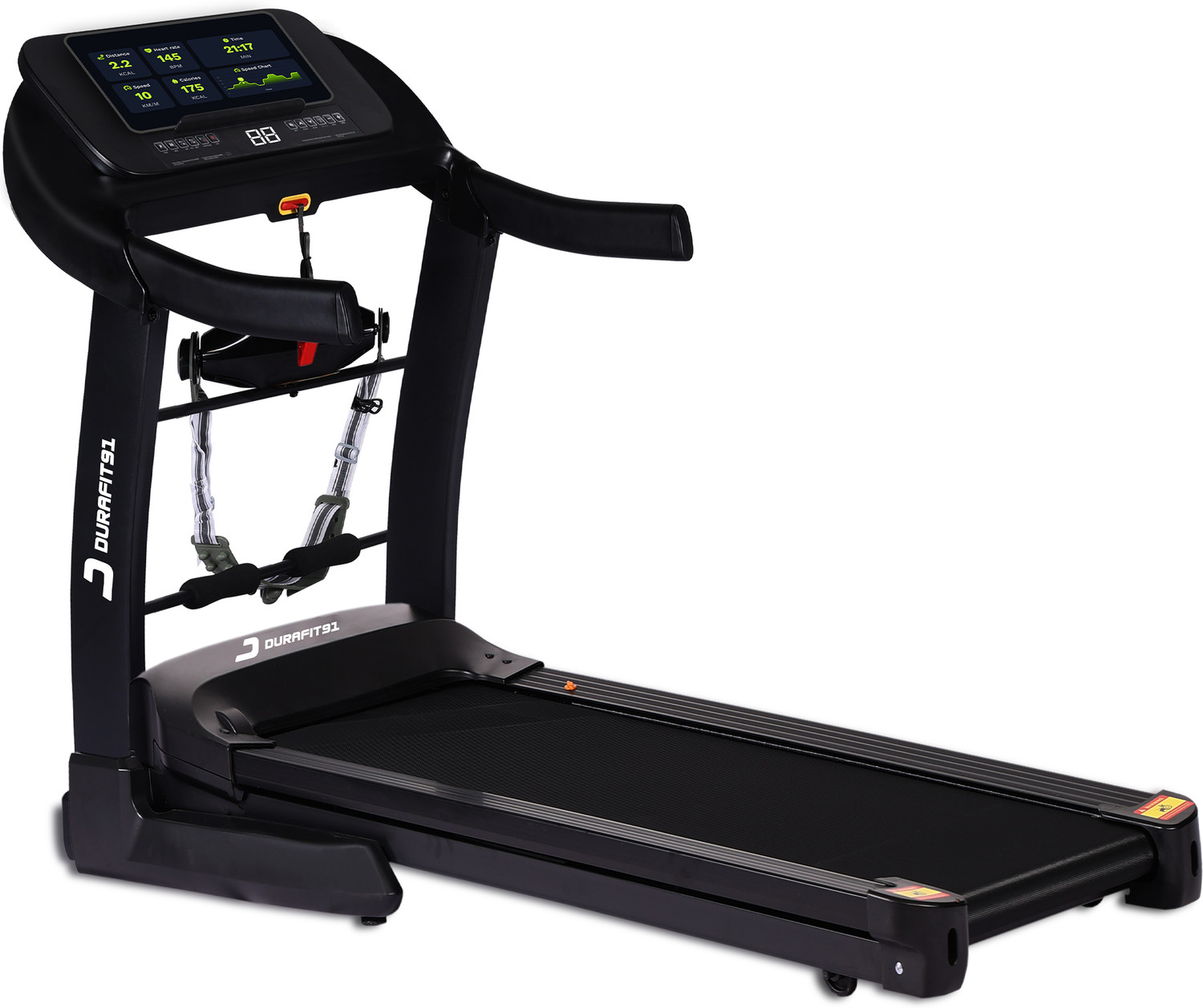 Image of RPM Fitness RPM800 4-in-1 Multifunction| 100Kg Support | For Men & Women Home Workout Manual Treadmill