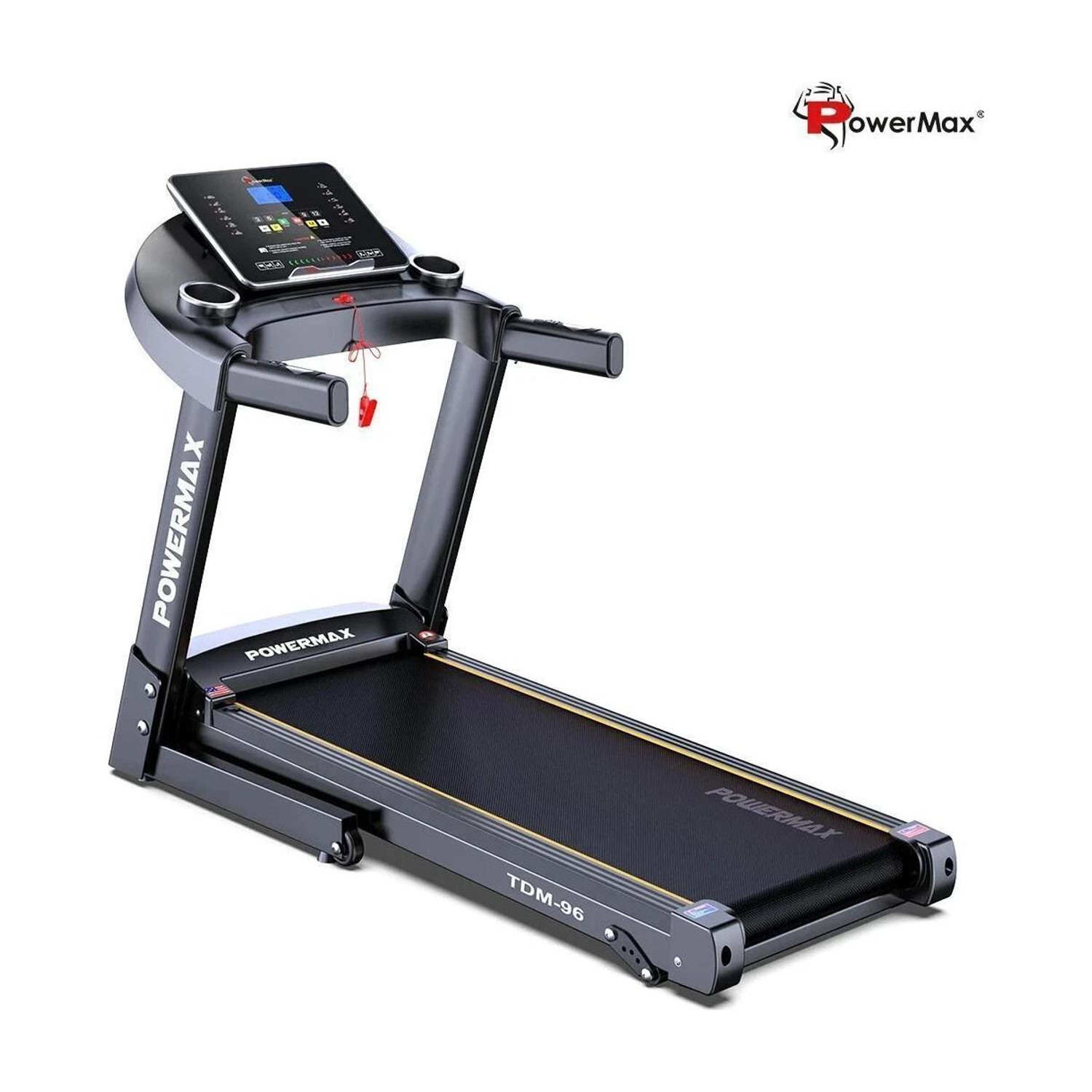 Powermax TDM-96 4HP 110kg Manual Incline Treadmill - Image 6