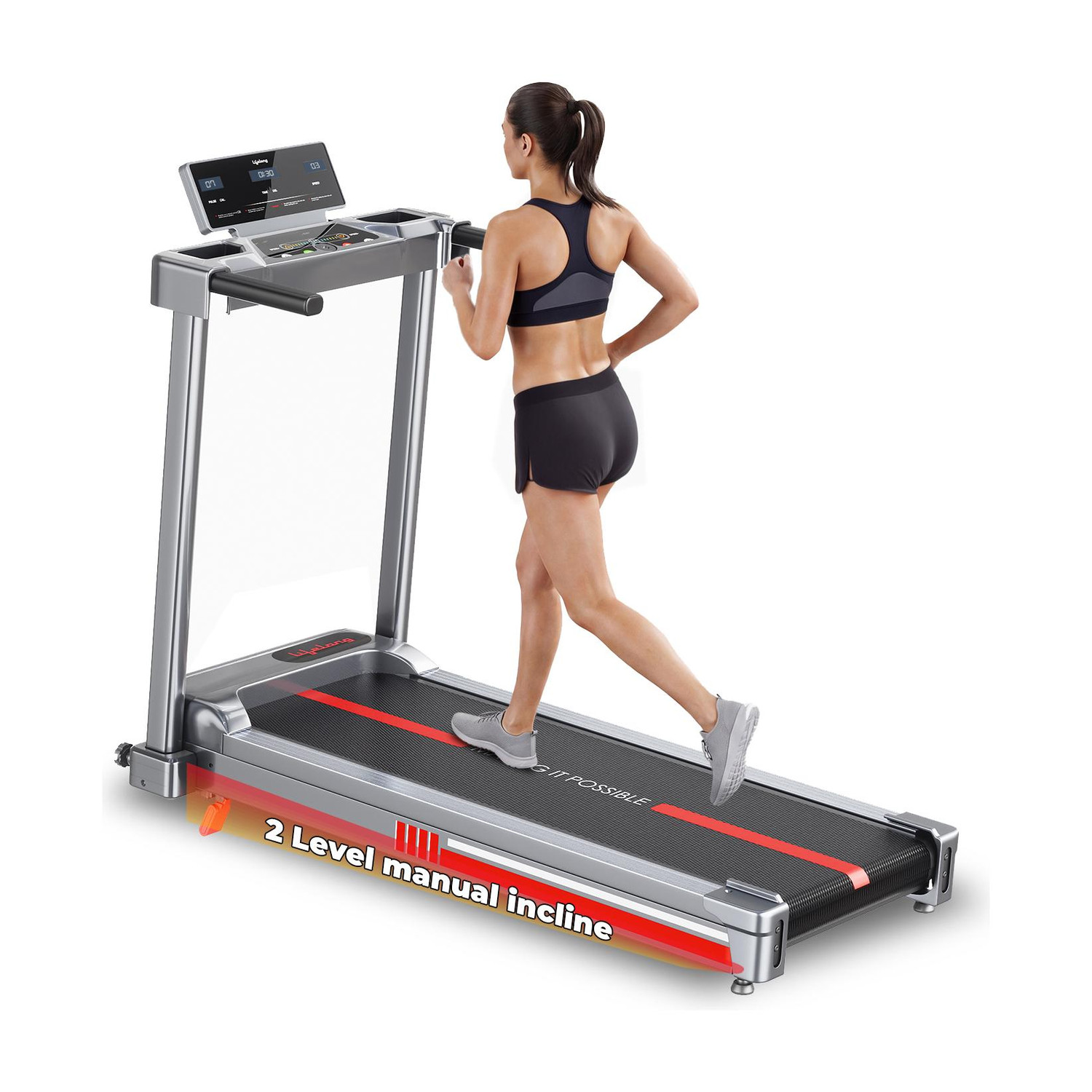 Lifelong 4.5HP Motorized Treadmill - Image 1