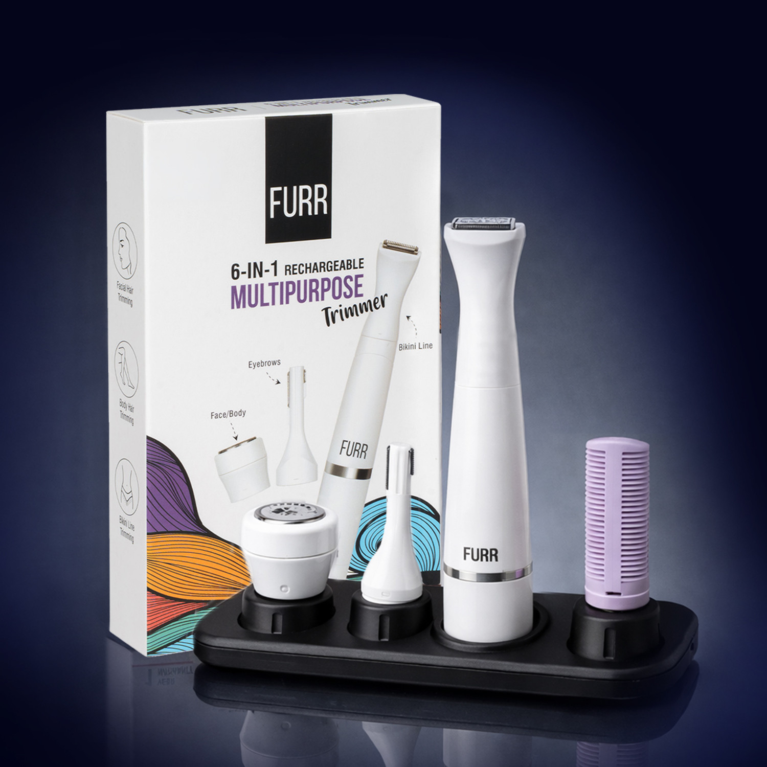 FURR By Pee Safe Trimmer For Women Multipurpose & Rechargeable - Image 1