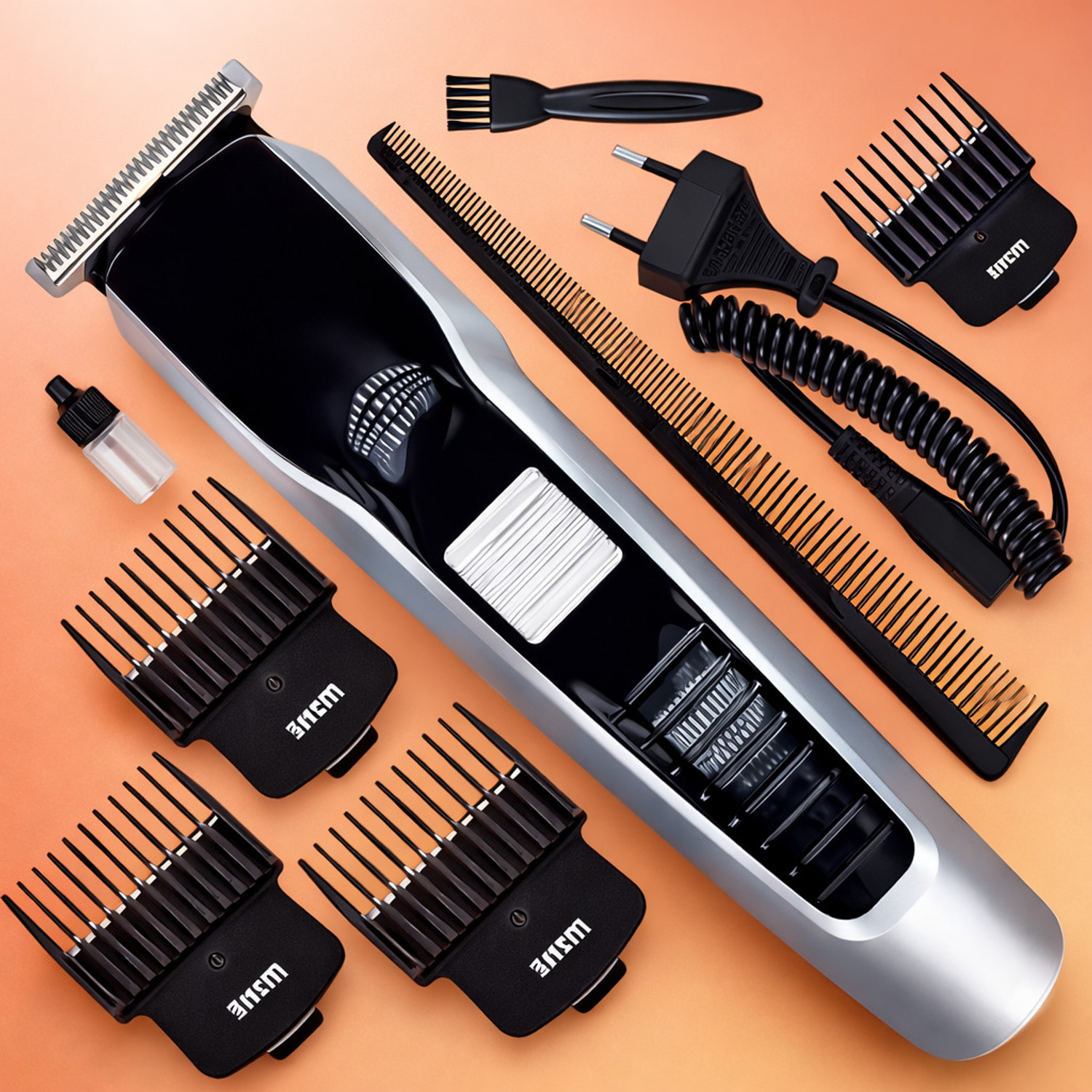 Image of RLN LLPCM107 Fully Waterproof Trimmer 60 min Runtime 20 Length Settings (Blue)