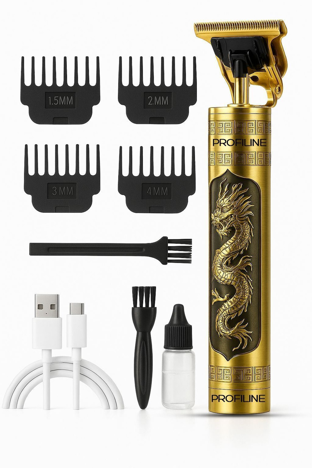 Image of PHILIPS Detachable Blade BT3101 BT3201 BT3102 BT3105 BT3202 BT3203 BT3205 BT3211 Trimmer 60 min Runtime 5 Length Settings (Black)