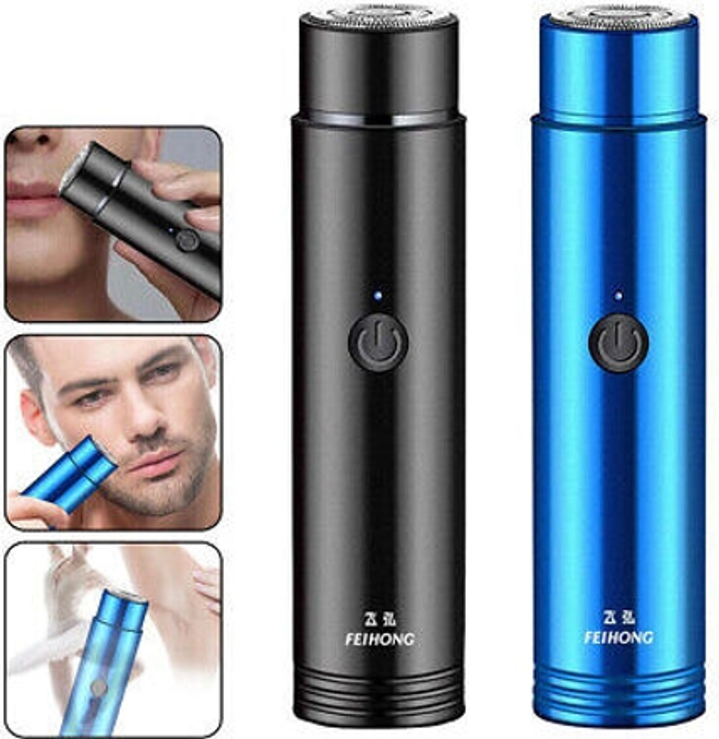 FeiHong Mini Trimmer Blue 120 min Runtime - Image 1