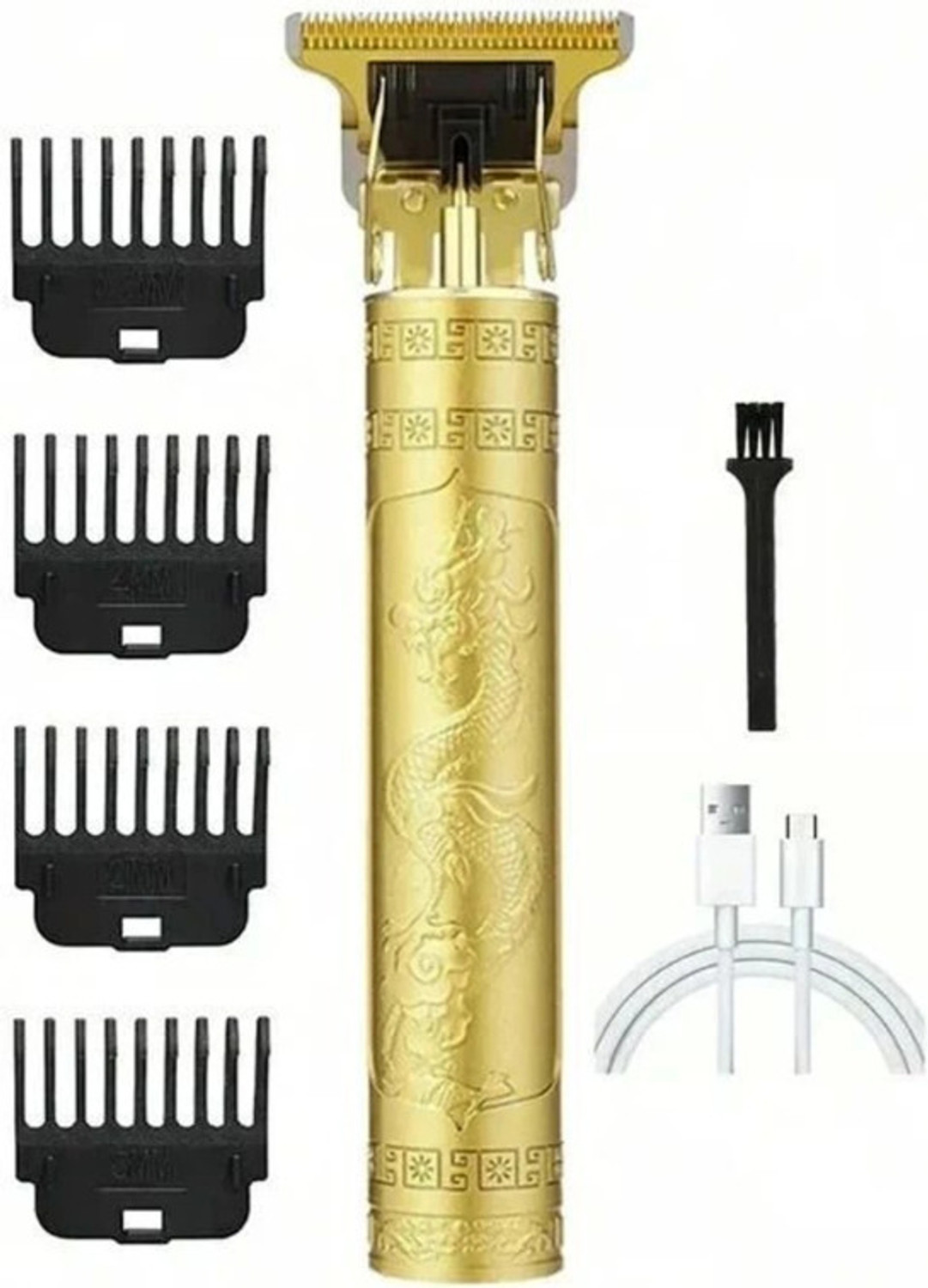 VELVIA T9 Vintage Professional Hair Trimmer, Gold - Image 1