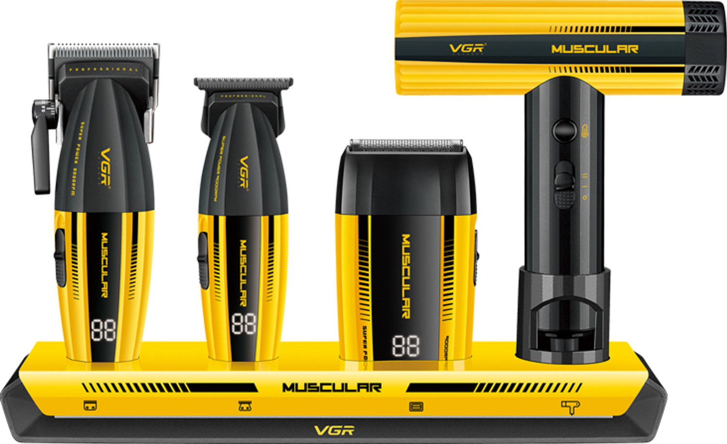 VGR V-285 S4 4-in-1 Barber Kit - Image 6