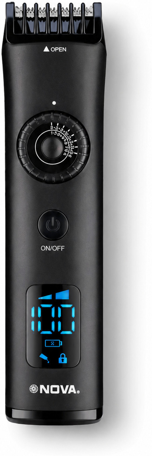 Image of NOVA NHT 1046 /010 Trimmer 30 min Runtime 3 Length Settings (Black)