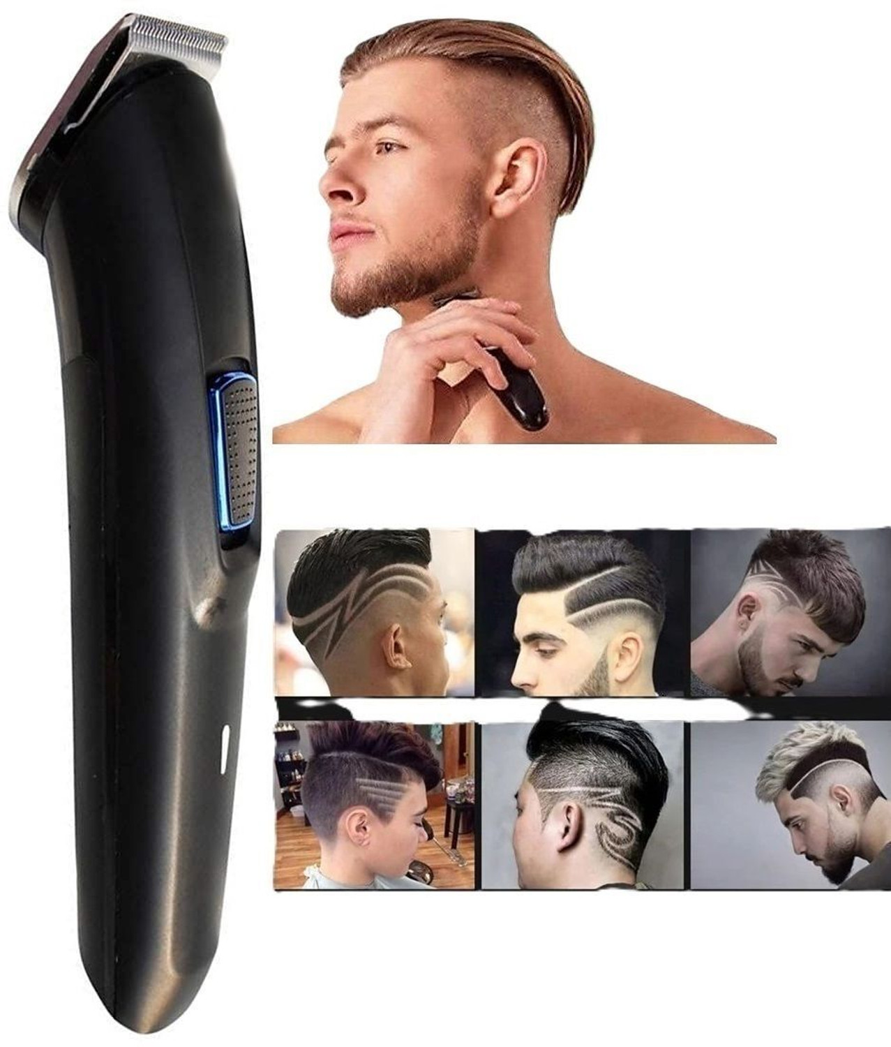 Image of NOVA NHT 1046 /010 Trimmer 30 min Runtime 3 Length Settings (Black)