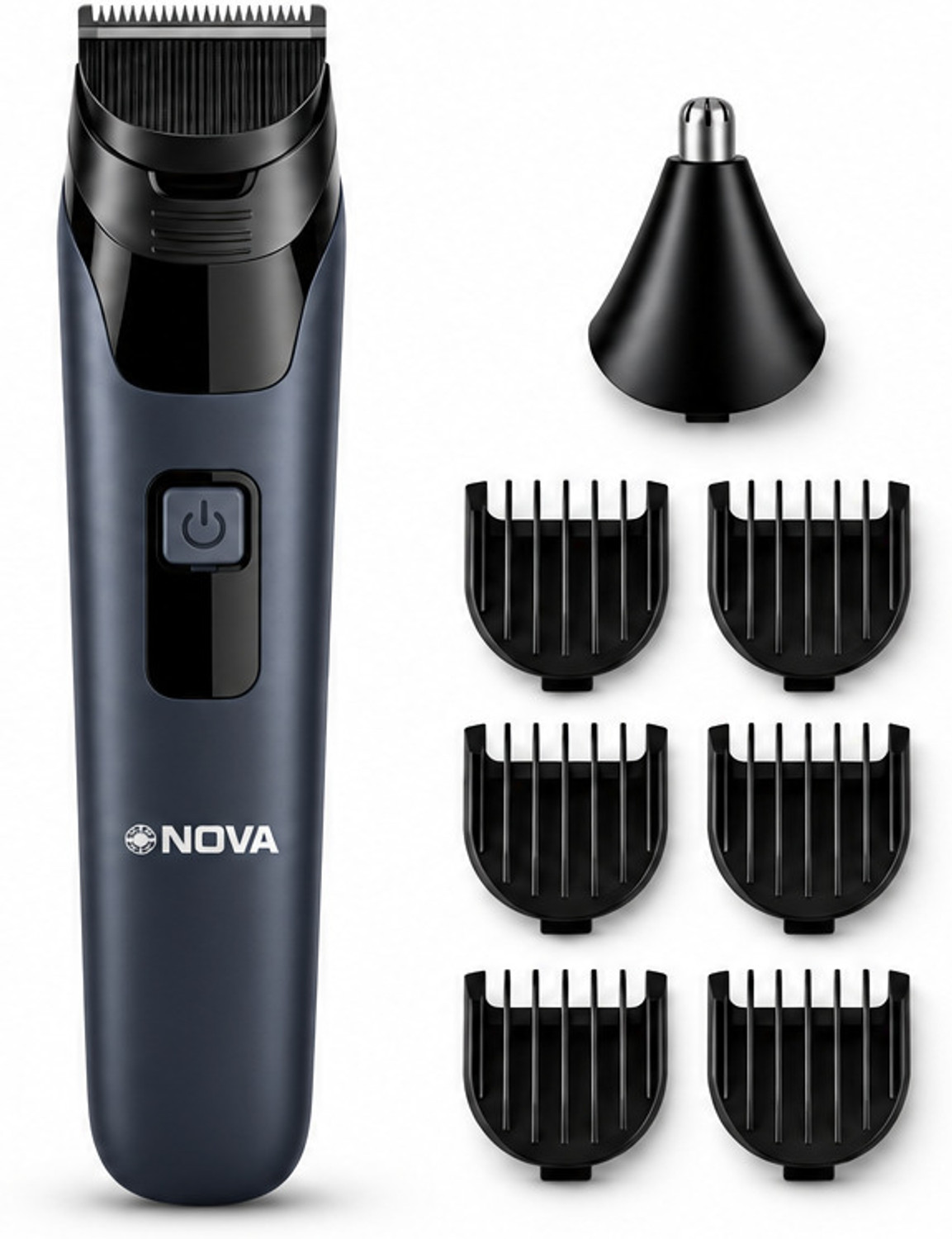 NOVA NG 1142 Trimmer 150 min Runtime 7 Lengths Blue - Image 1