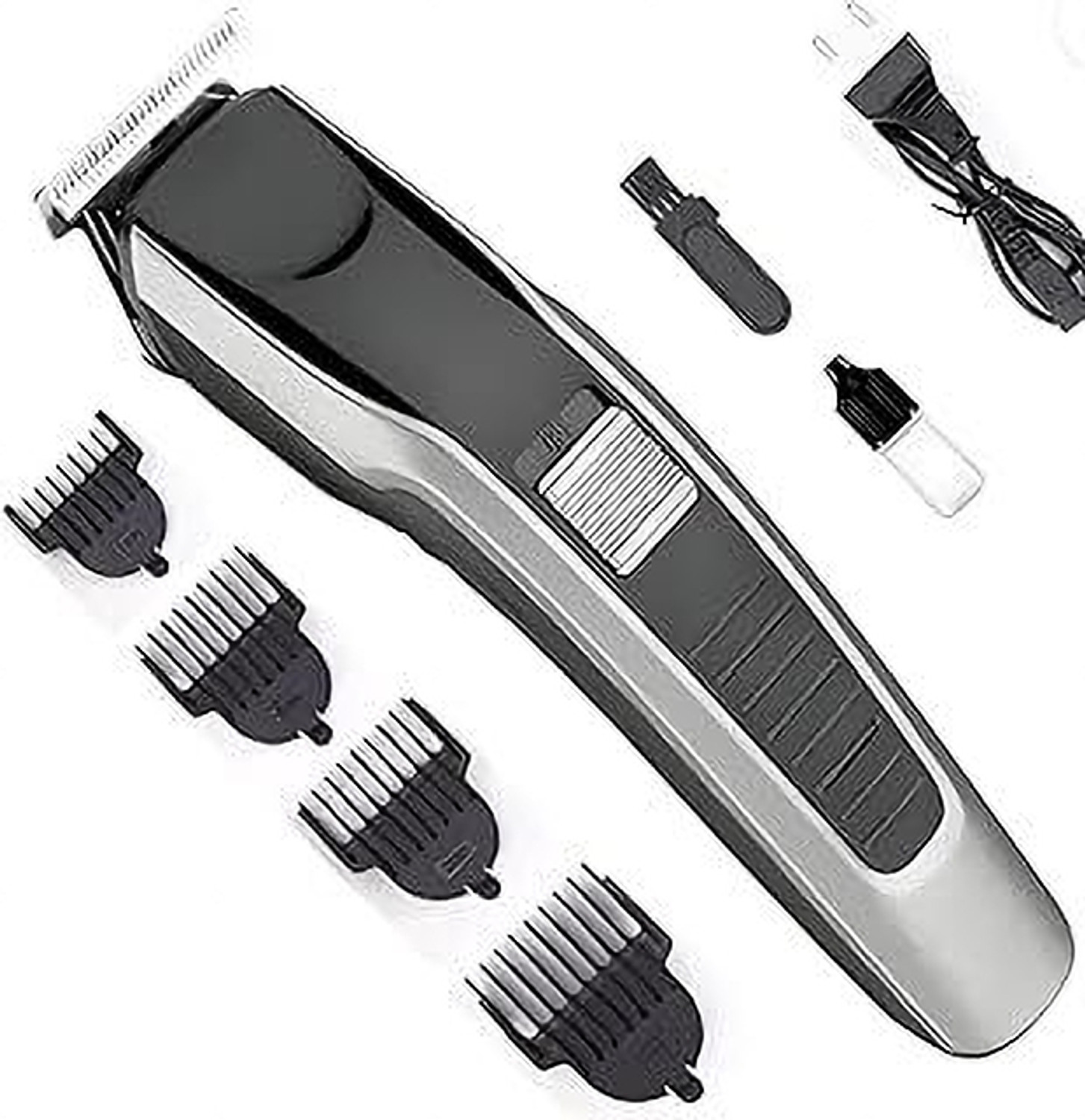 Image of Rocklight RL-C8013 PROFESSIONAL QUALITY Corded Grooming Kit (Gold) Trimmer 45 min Runtime 4 Length Settings (Gold)