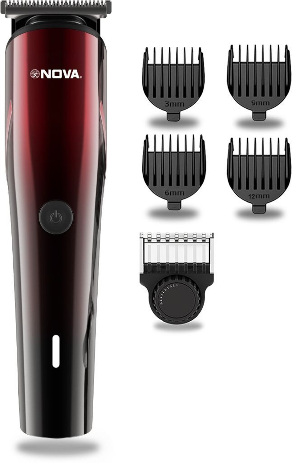 Image of NOVA NHT 1046 /010 Trimmer 30 min Runtime 3 Length Settings (Black)