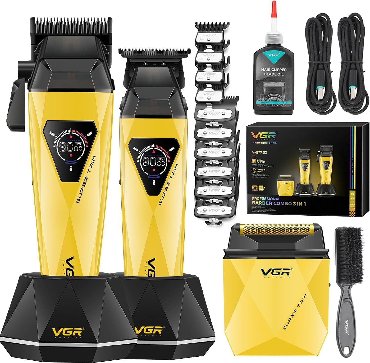 Image of PHILIPS Ultimate Precision | BeardSense Technology- Scans 125x /sec, adapts to density Fully Waterproof Grooming Kit 120 min Runtime 11 Length Settings (Silver)