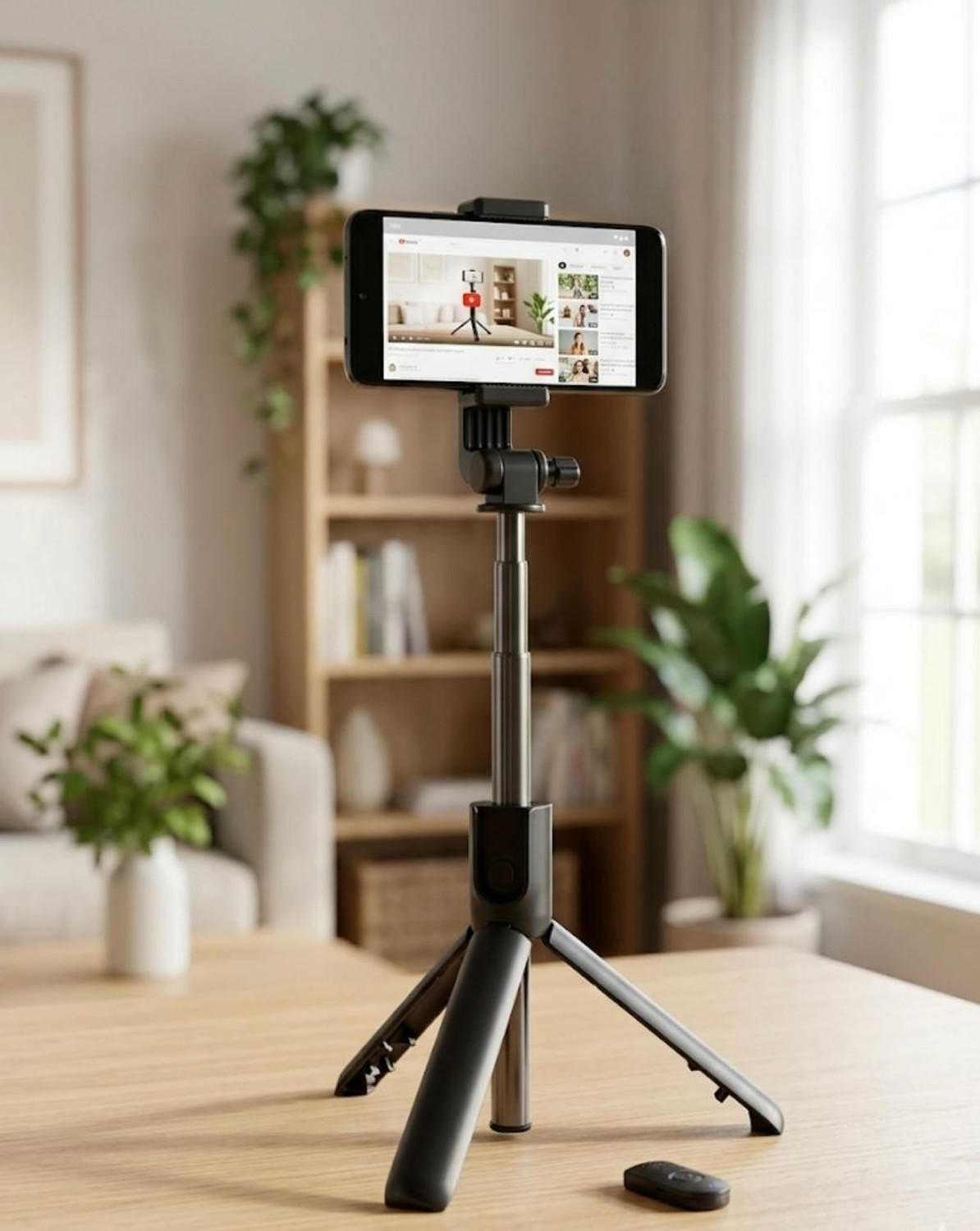 Image of Infinite Digital Selfie Stick with Tripod Stand, Bluetooth Extendable Tripod for Mobile Phone C16 Tripod (BLACK,WHITE,PINK, Supports Up to 506 g)