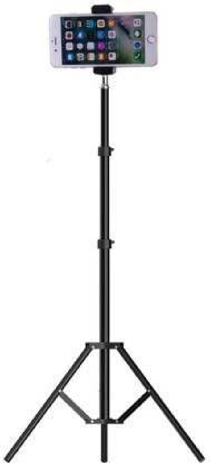 NEELTREDE 2.1m Flexible Metal Phone Tripod Stand - Image 1