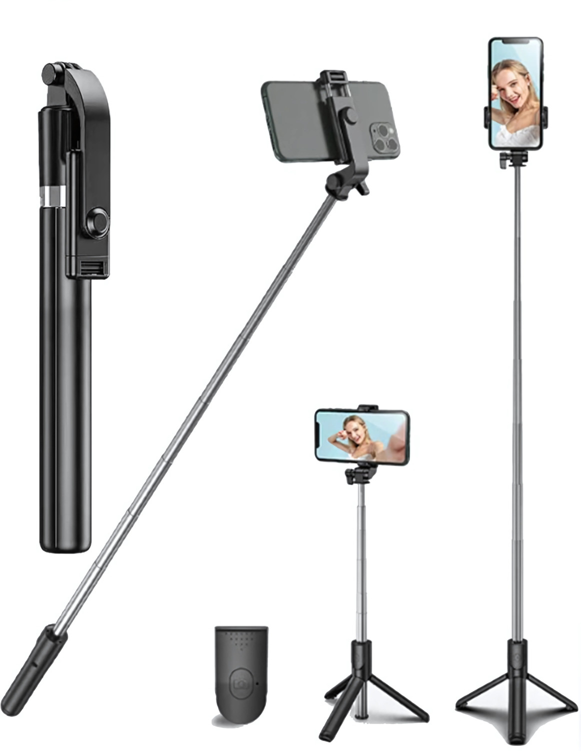 NAFA 66-Inch Tripod, Lightweight, Adjustable, Portable Stand for Camera & Smartphone Tripod - NAFA : Flipkart.com