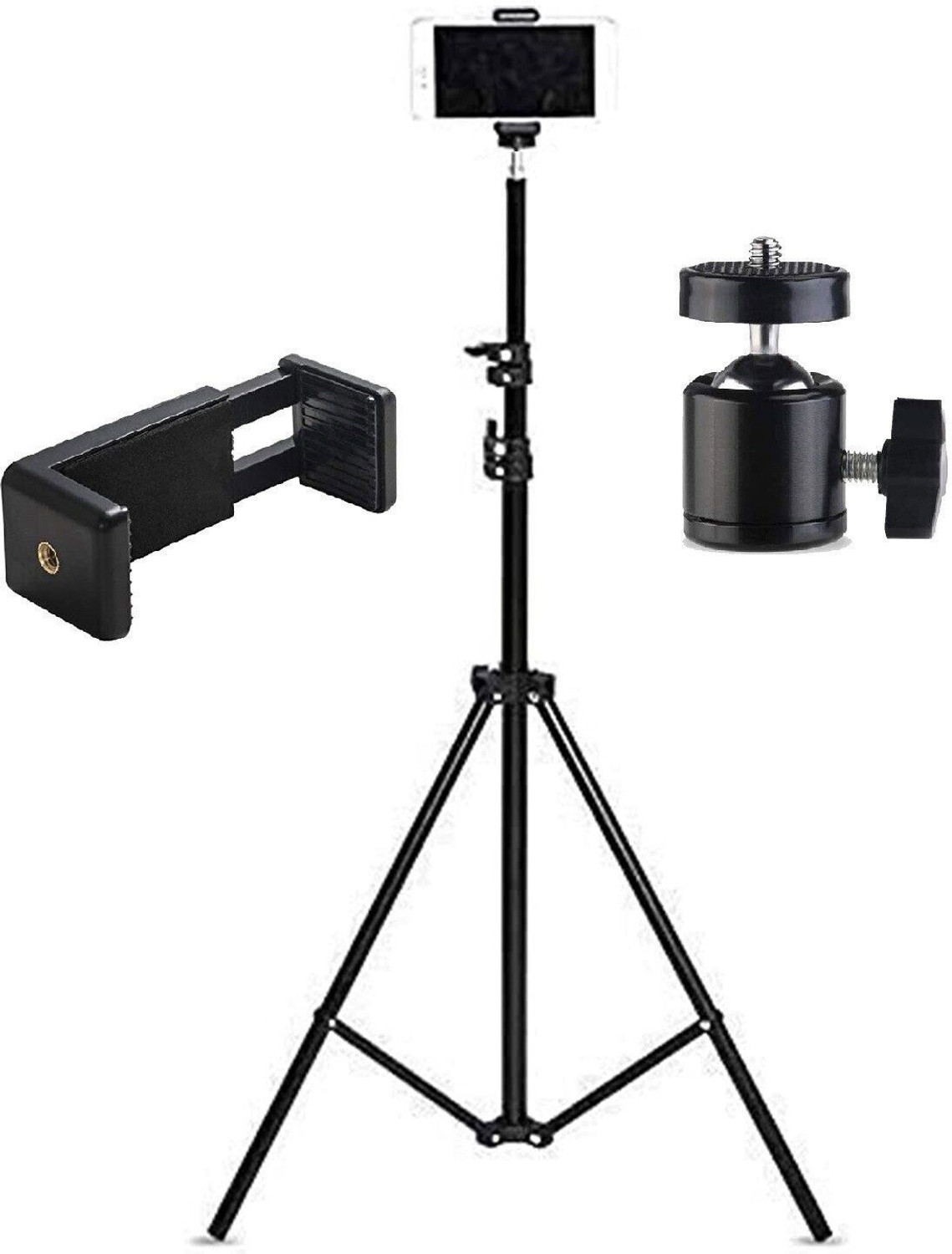 SURYAKUSH Metal 2.1m Tripod Light Stand Max 200cm Tripod for Photo Studio Tripod Tripod - SURYAKUSH : Flipkart.com