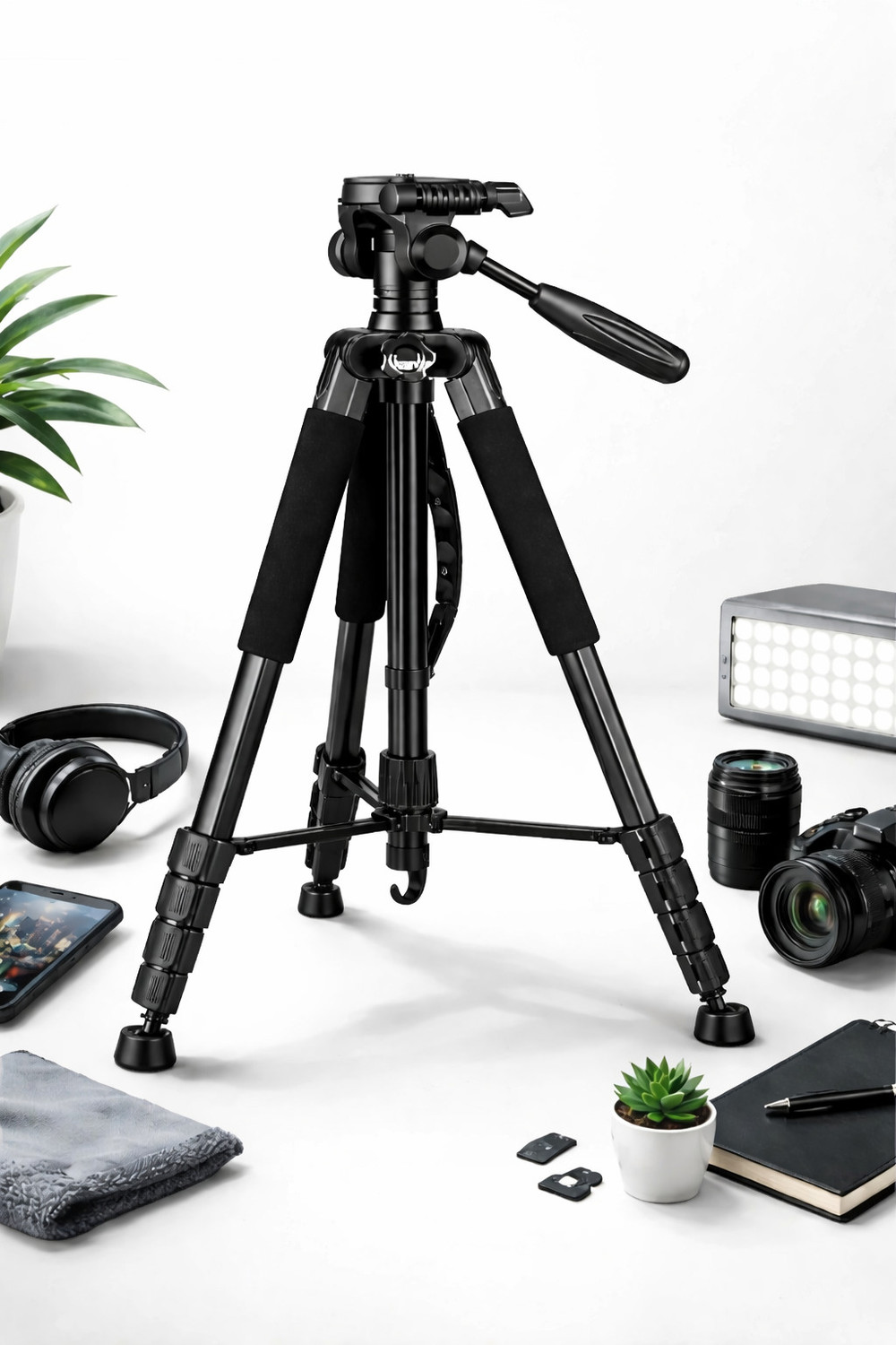 Image of DIGITEK DPTR 895 Monopod (Black, Supports Up to 5000 g)
