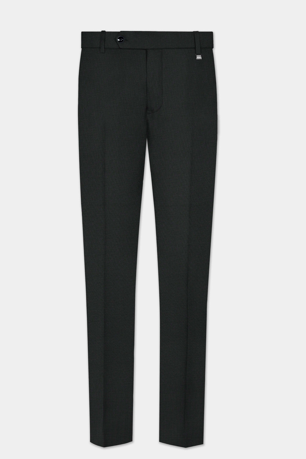 Image of ARROW Men Regular Fit Grey Viscose Rayon Trousers