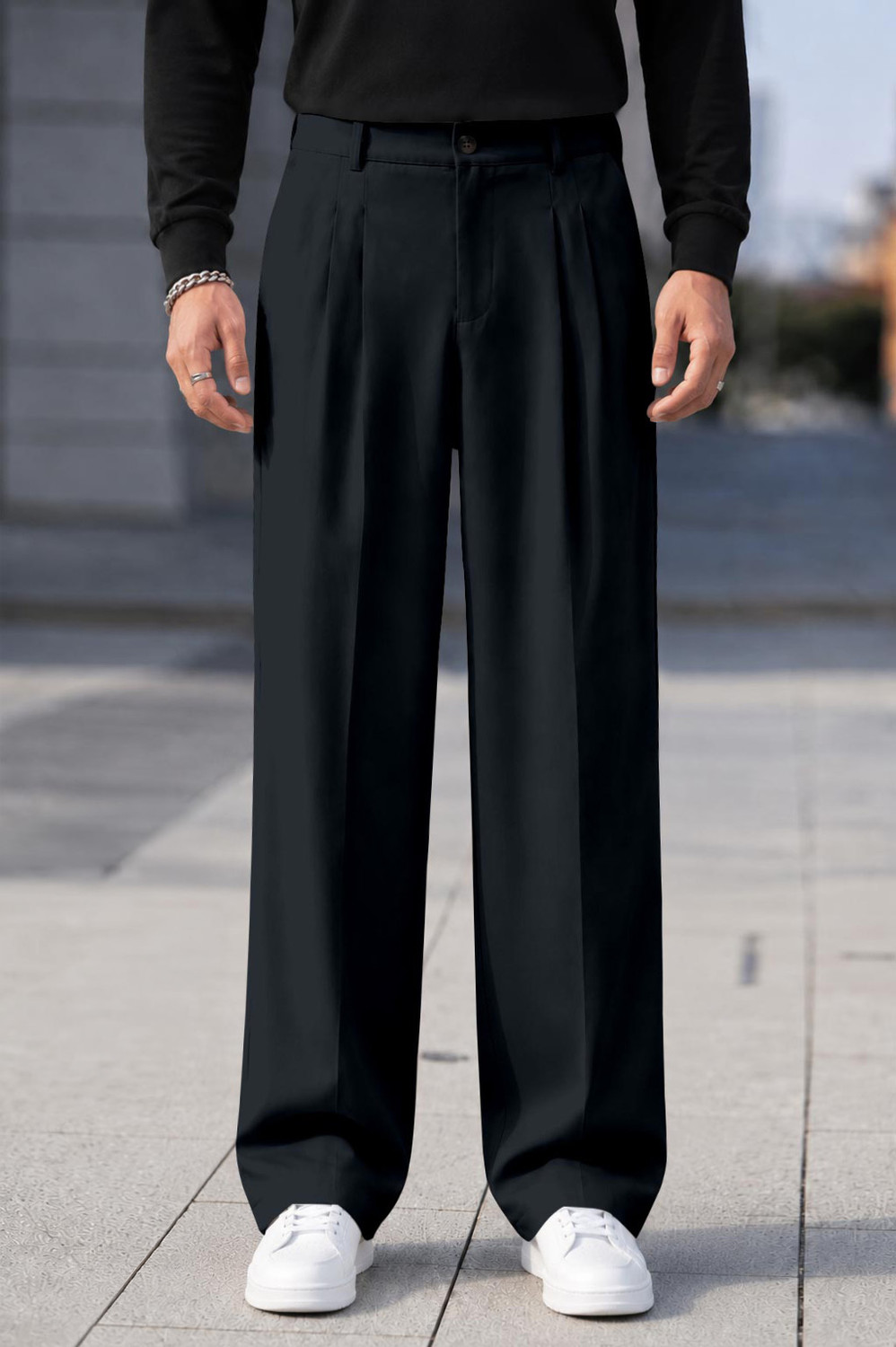 FTX Loose Fit Men Black Trousers - Image 6